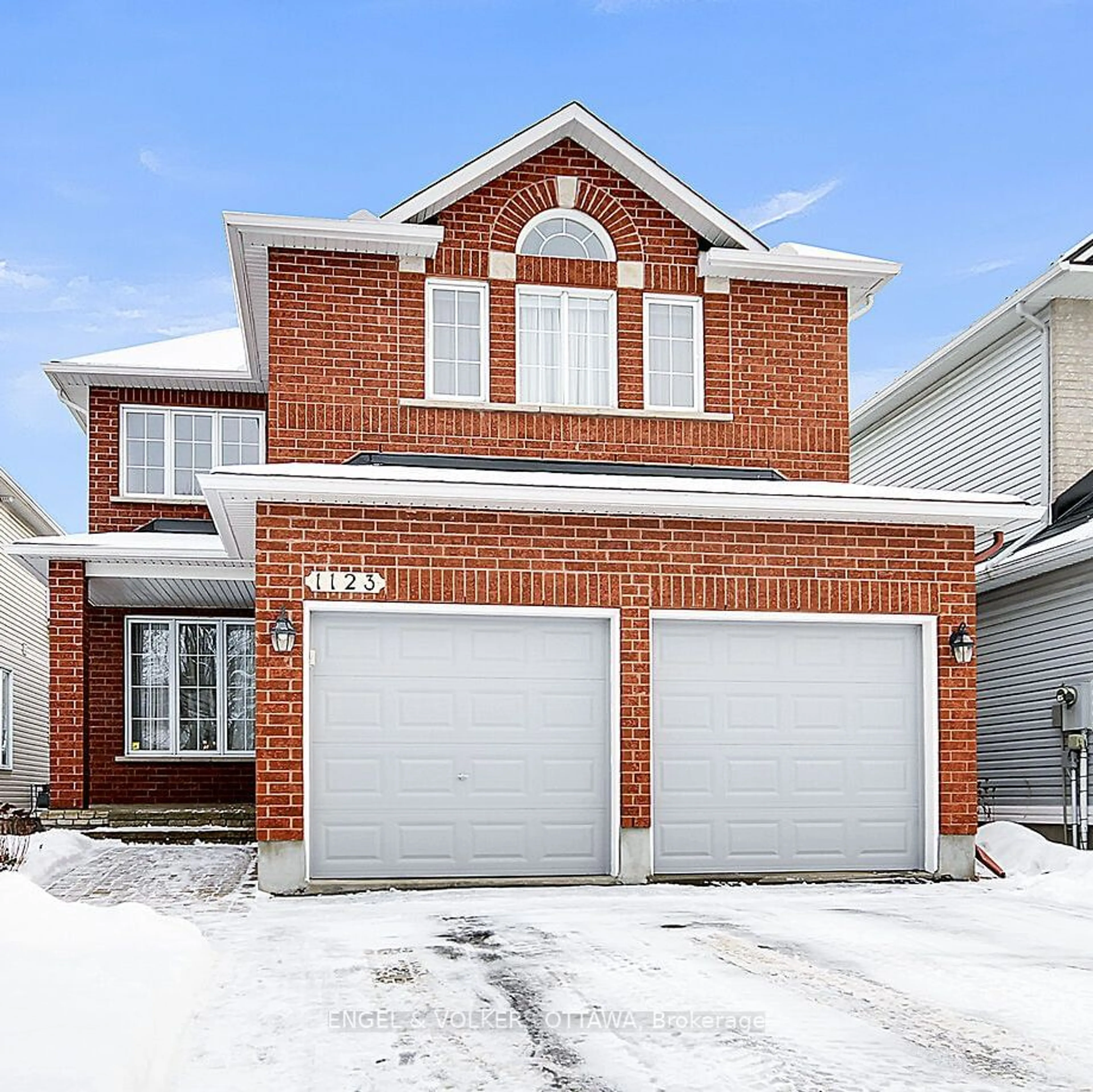 Home with brick exterior material, street for 1123 Rocky Harbour Cres, Blossom Park - Airport and Area Ontario K1V 1V4