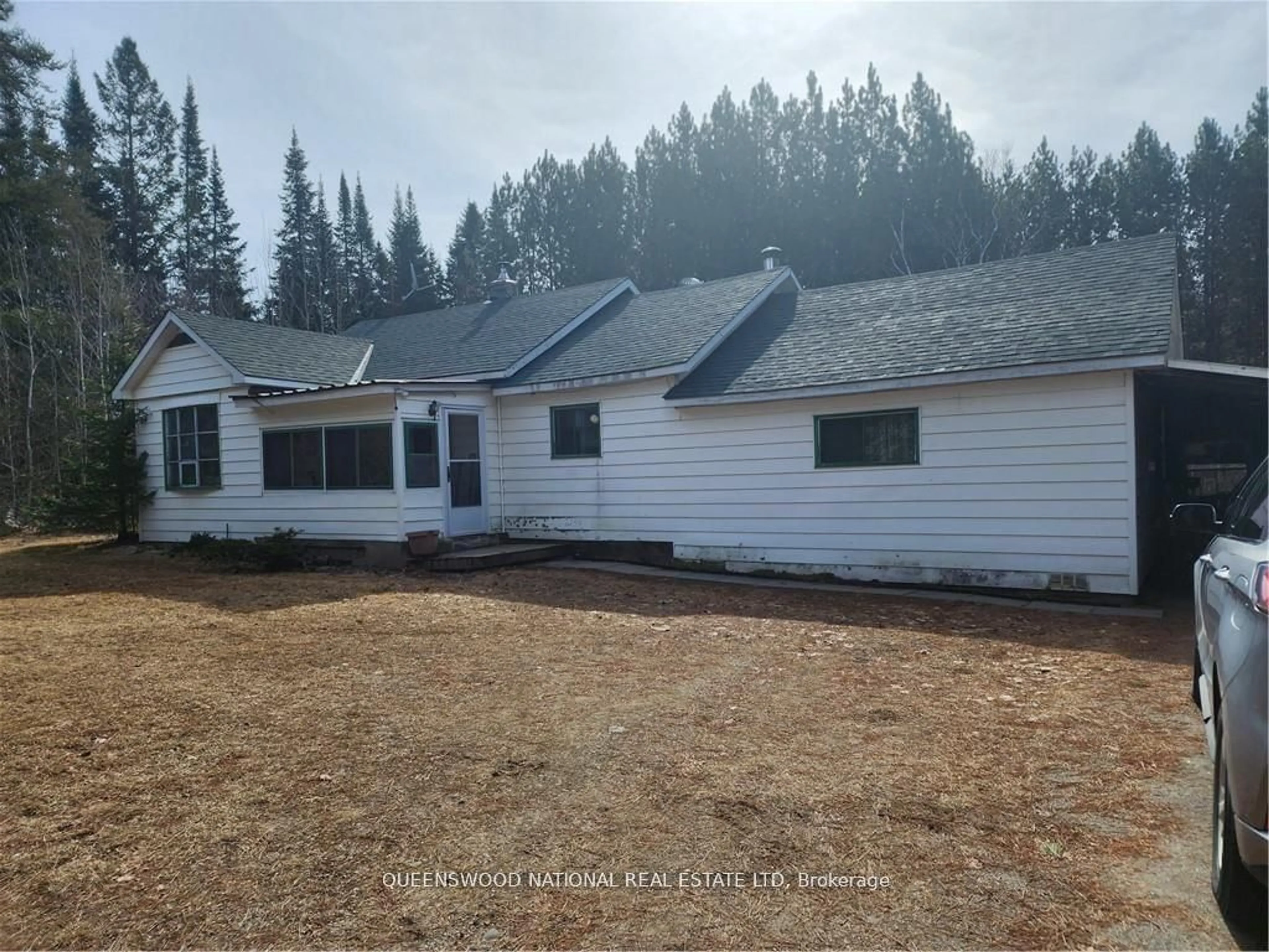 A pic from outside/outdoor area/front of a property/back of a property/a pic from drone, unknown for 28937 Highway 60, South Algonquin Ontario K0J 2M0