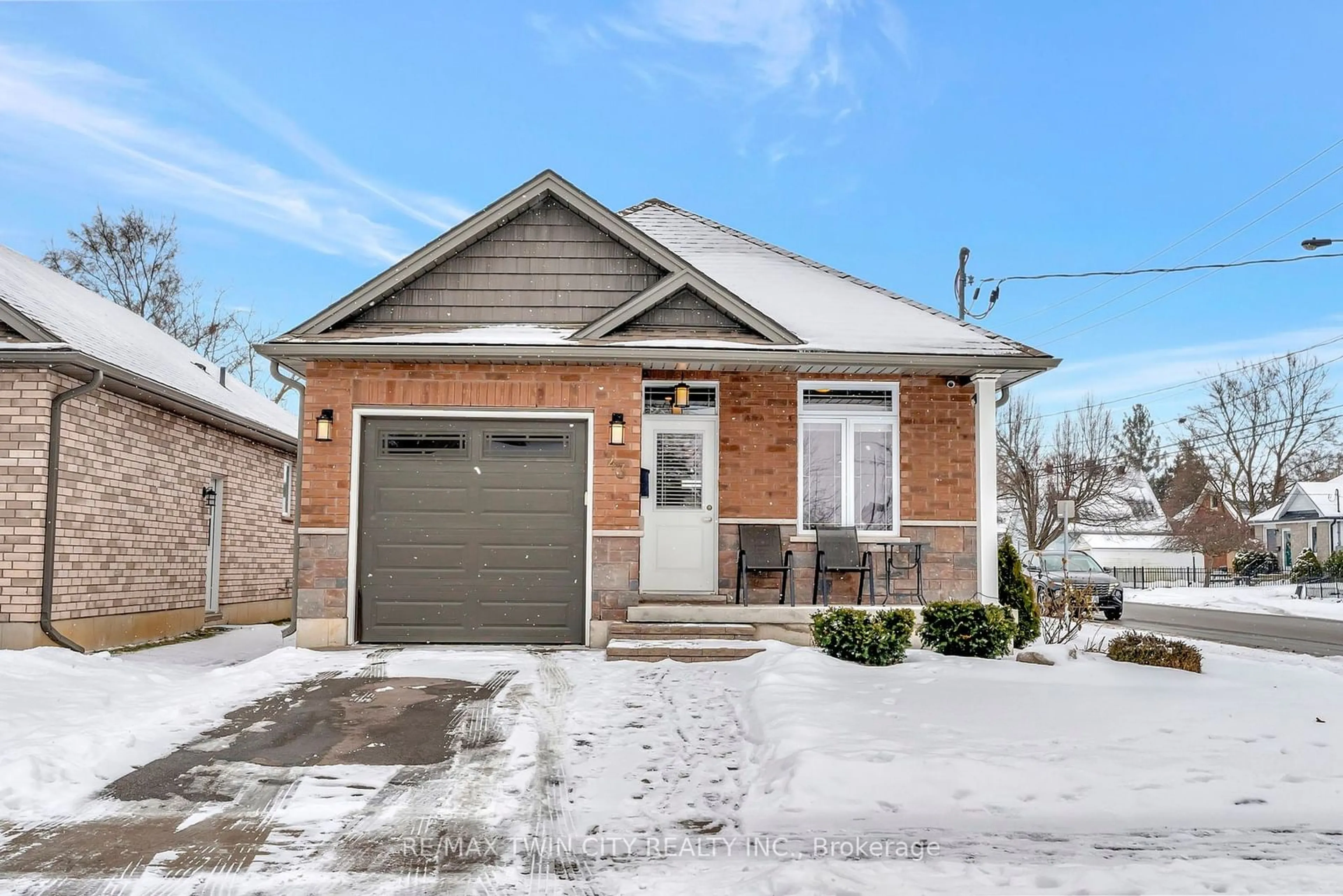 Home with brick exterior material, street for 43 Fulton St, Brantford Ontario N3R 4E6