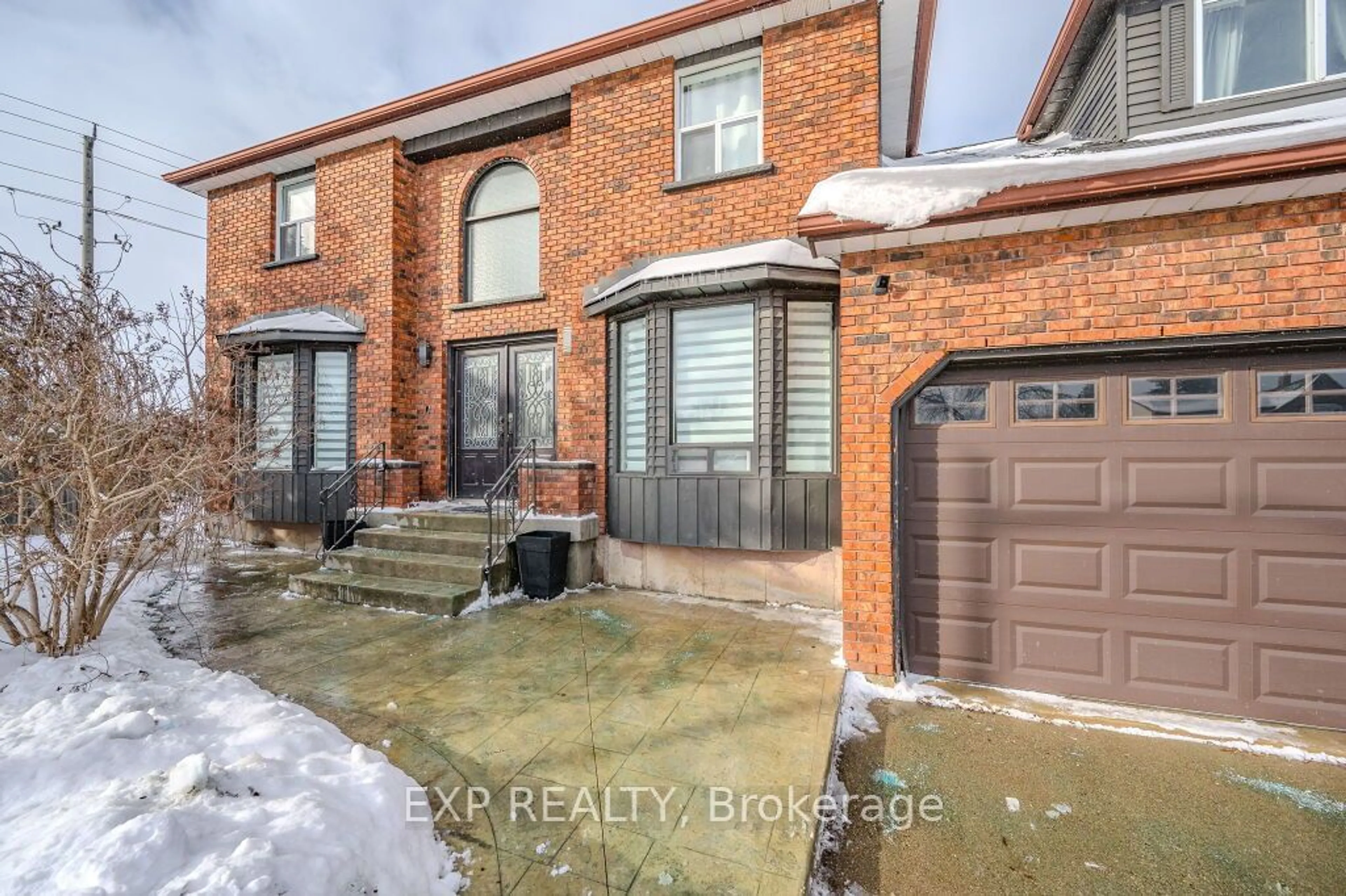 Home with brick exterior material, street for 256 Highview Dr, Kitchener Ontario N2N 2K7