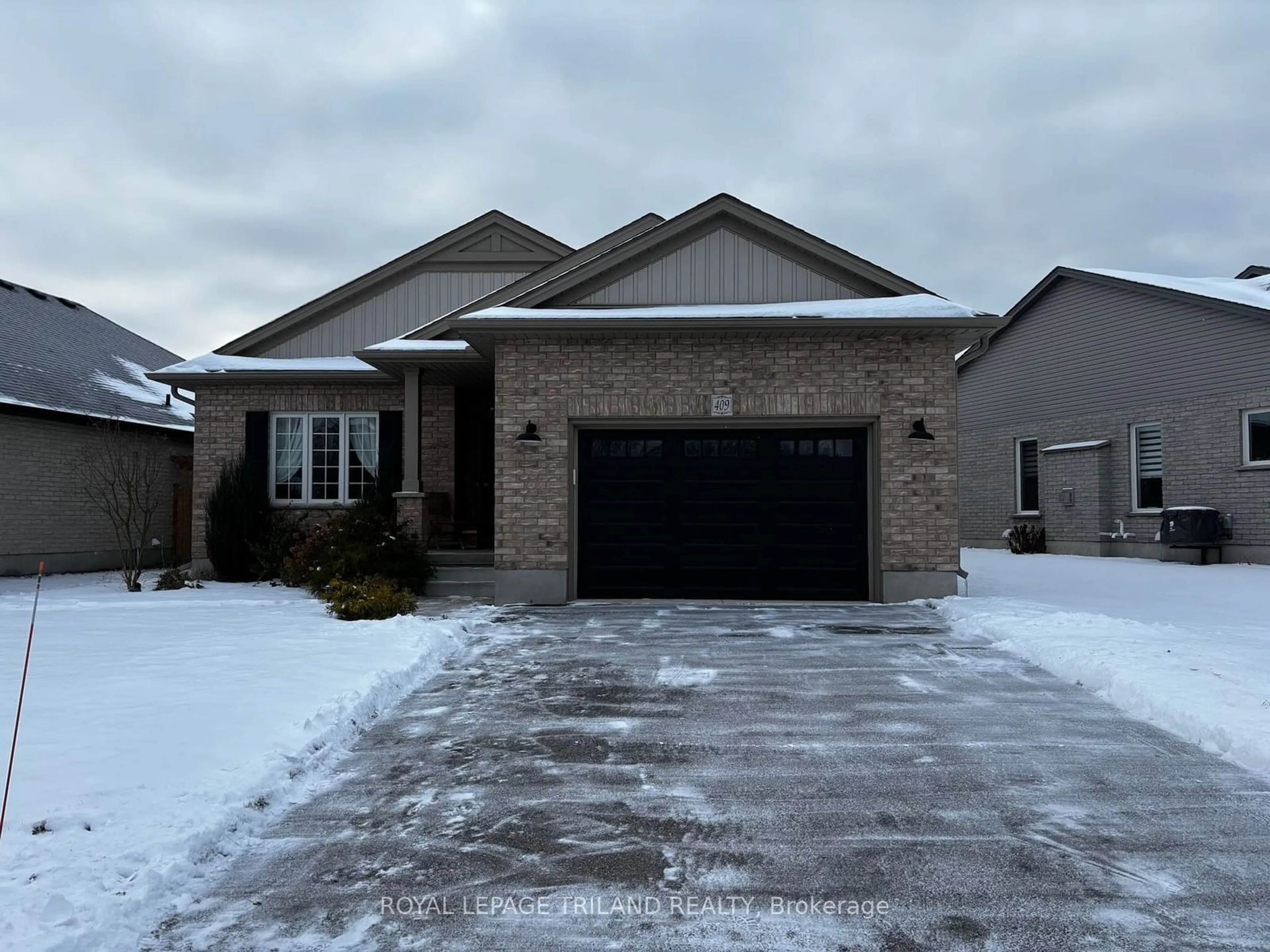 Home with brick exterior material, street for 409 Beamish St, Central Elgin Ontario N5L 0A7