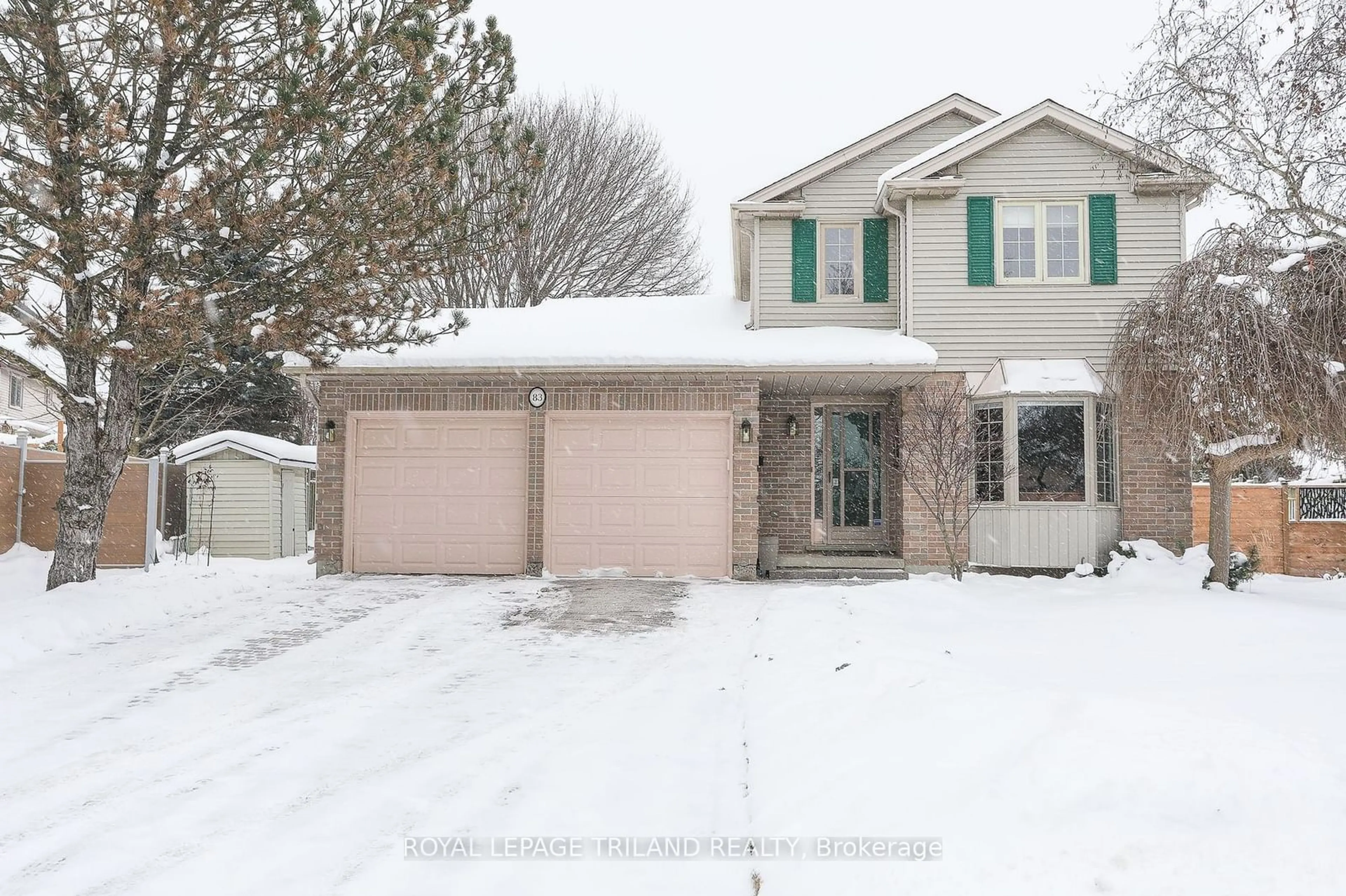 Unknown for 83 Barrydale Cres, London Ontario N6G 2X5