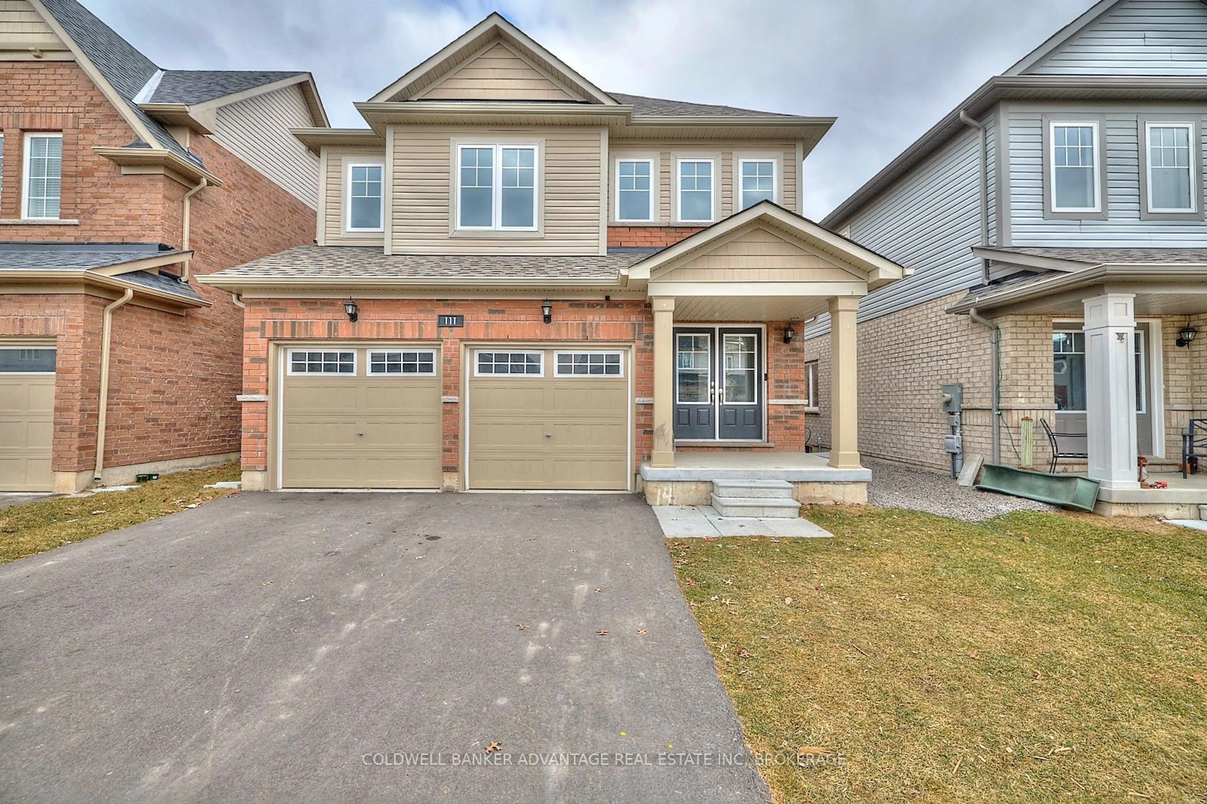 Home with brick exterior material, street for 111 TUMBLEWOOD Pl, Welland Ontario L3B 0J3