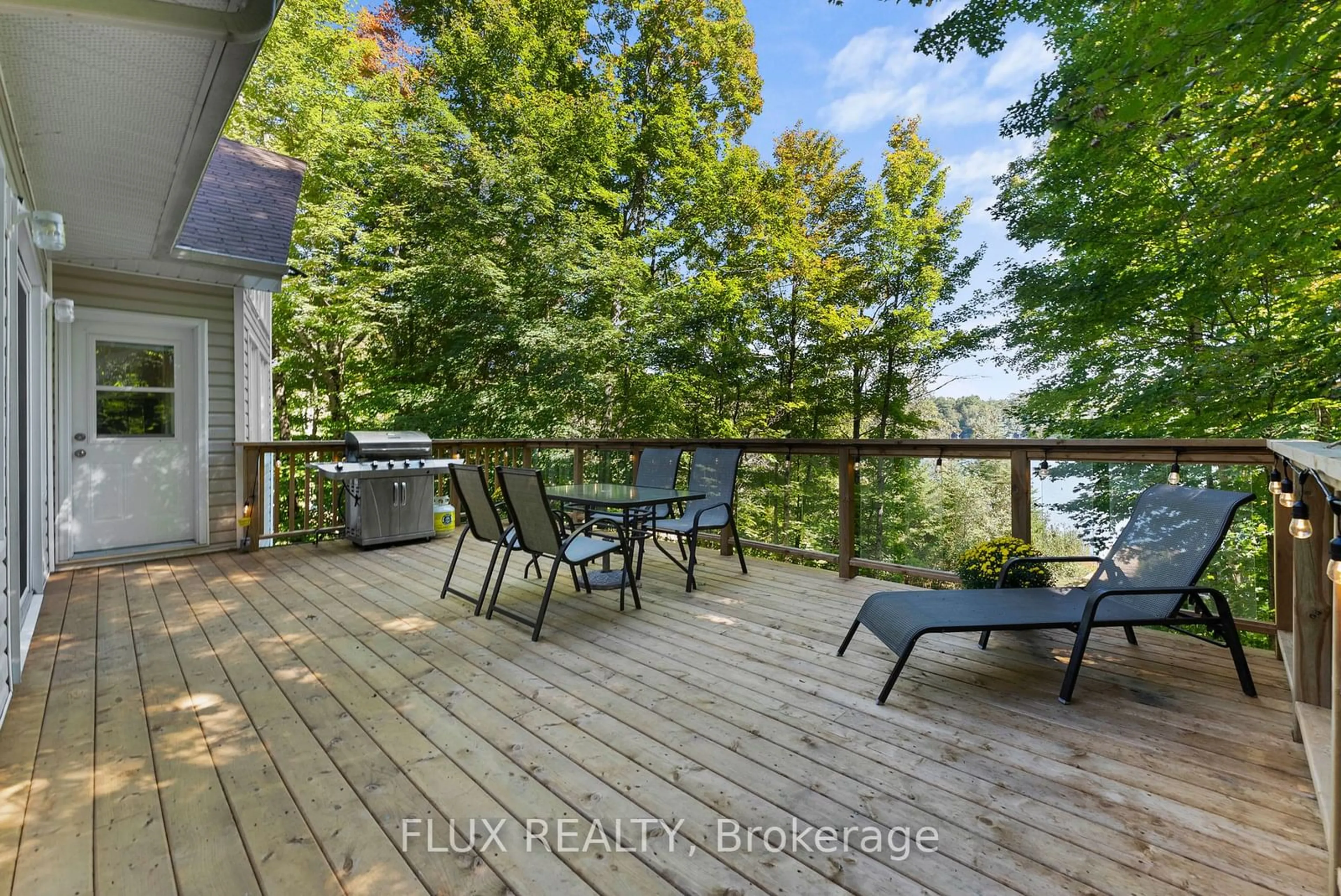 Patio, water/lake/river/ocean view for 1658 Hospitality Rd, Minden Hills Ontario K0M 2K0