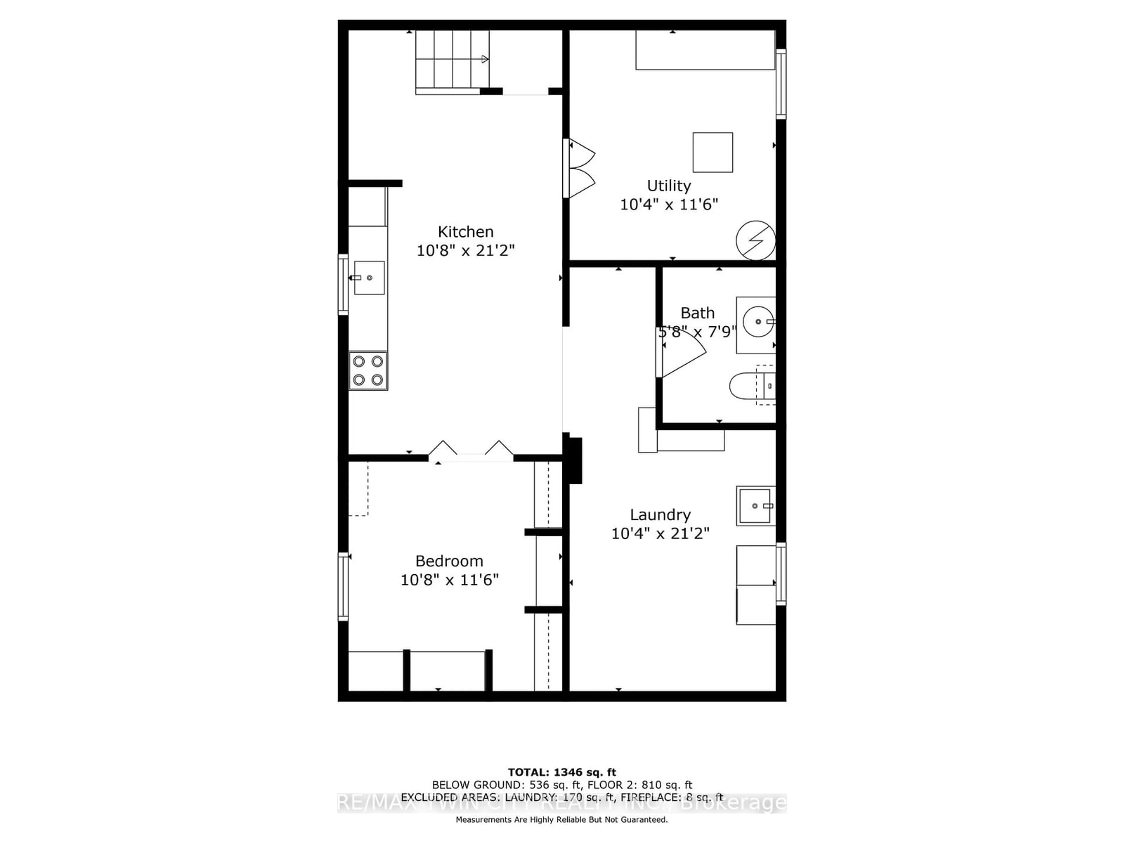 Floor plan for 547 Roxborough Ave, Hamilton Ontario L8H 1R6