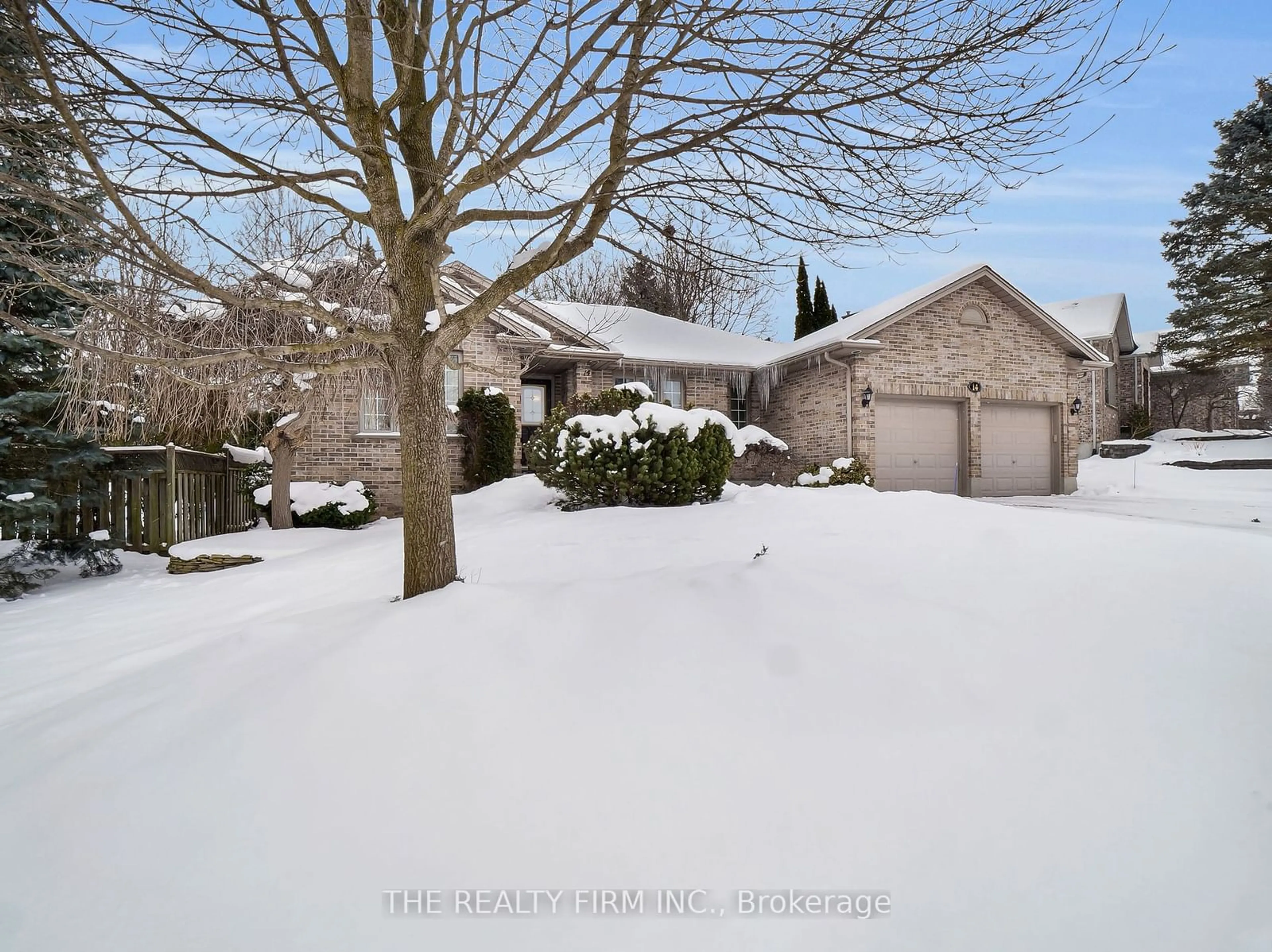 A pic from outside/outdoor area/front of a property/back of a property/a pic from drone, street for 14 Quinella Dr, London Ontario N6K 4H3