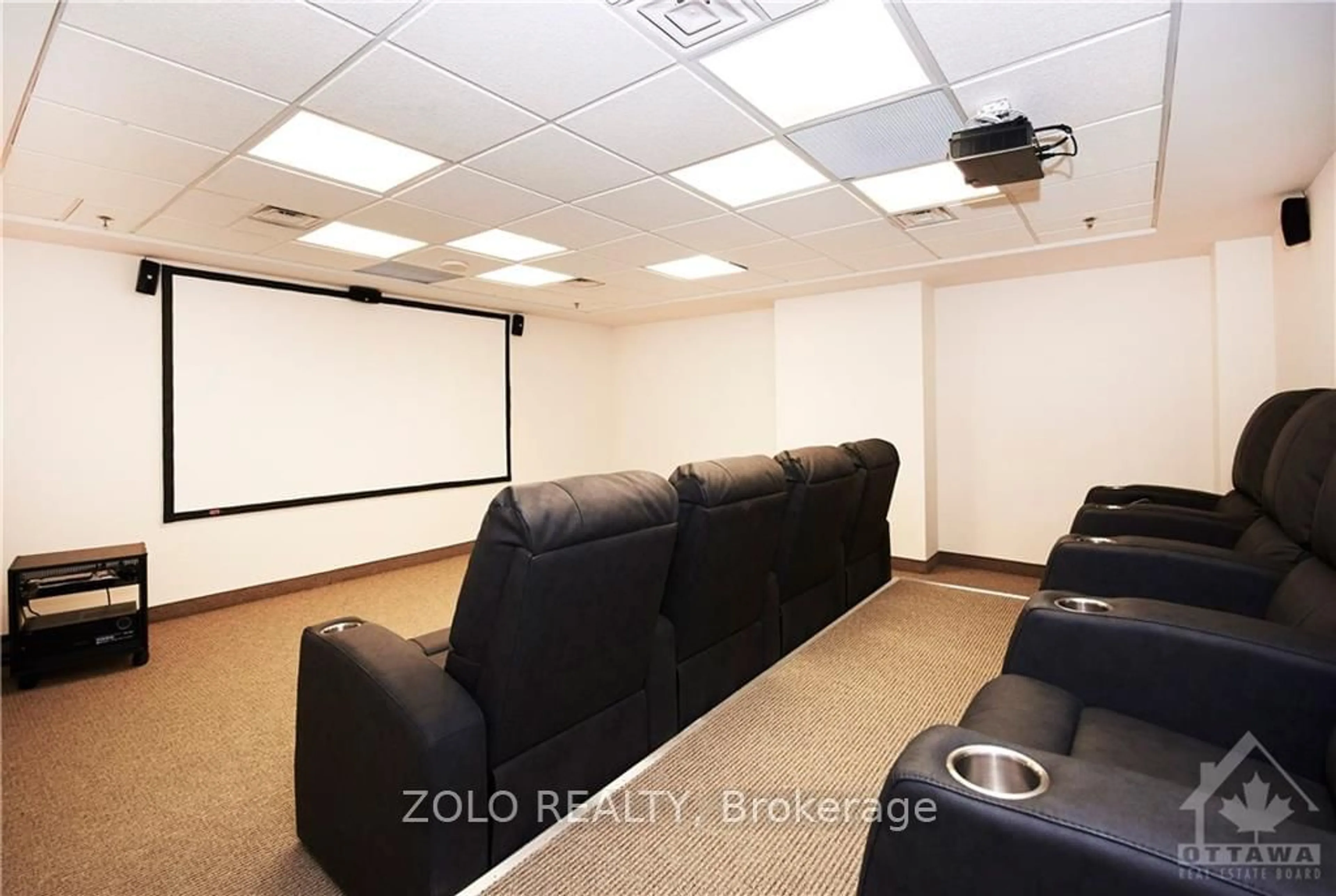 Home theater for 242 Rideau St #801, Lower Town - Sandy Hill Ontario K1N 0B7