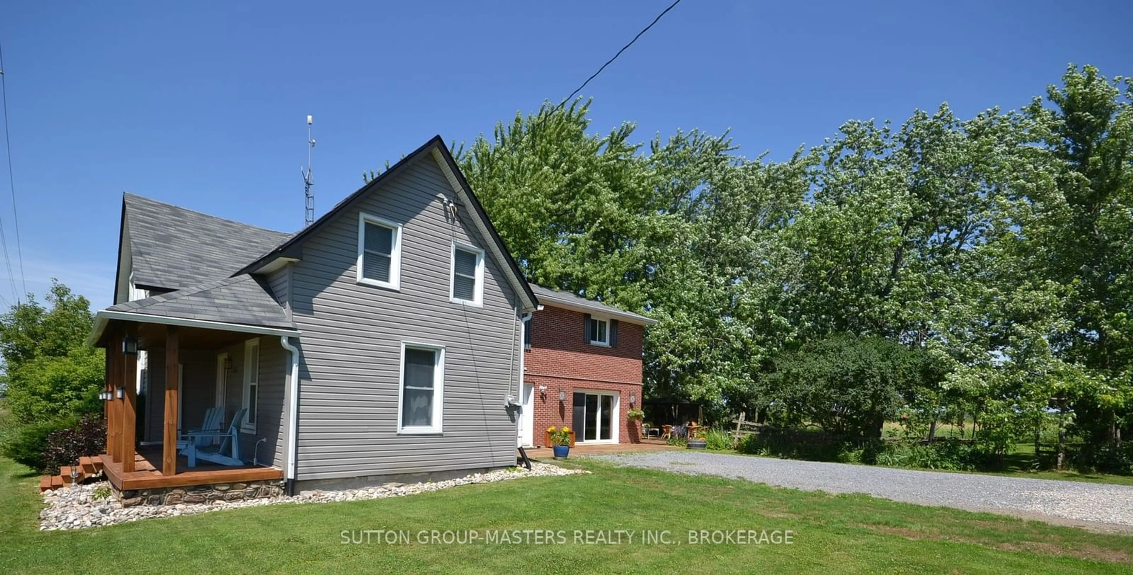 A pic from outside/outdoor area/front of a property/back of a property/a pic from drone, street for 2610 UNITY Rd, Kingston Ontario K0H 1M0