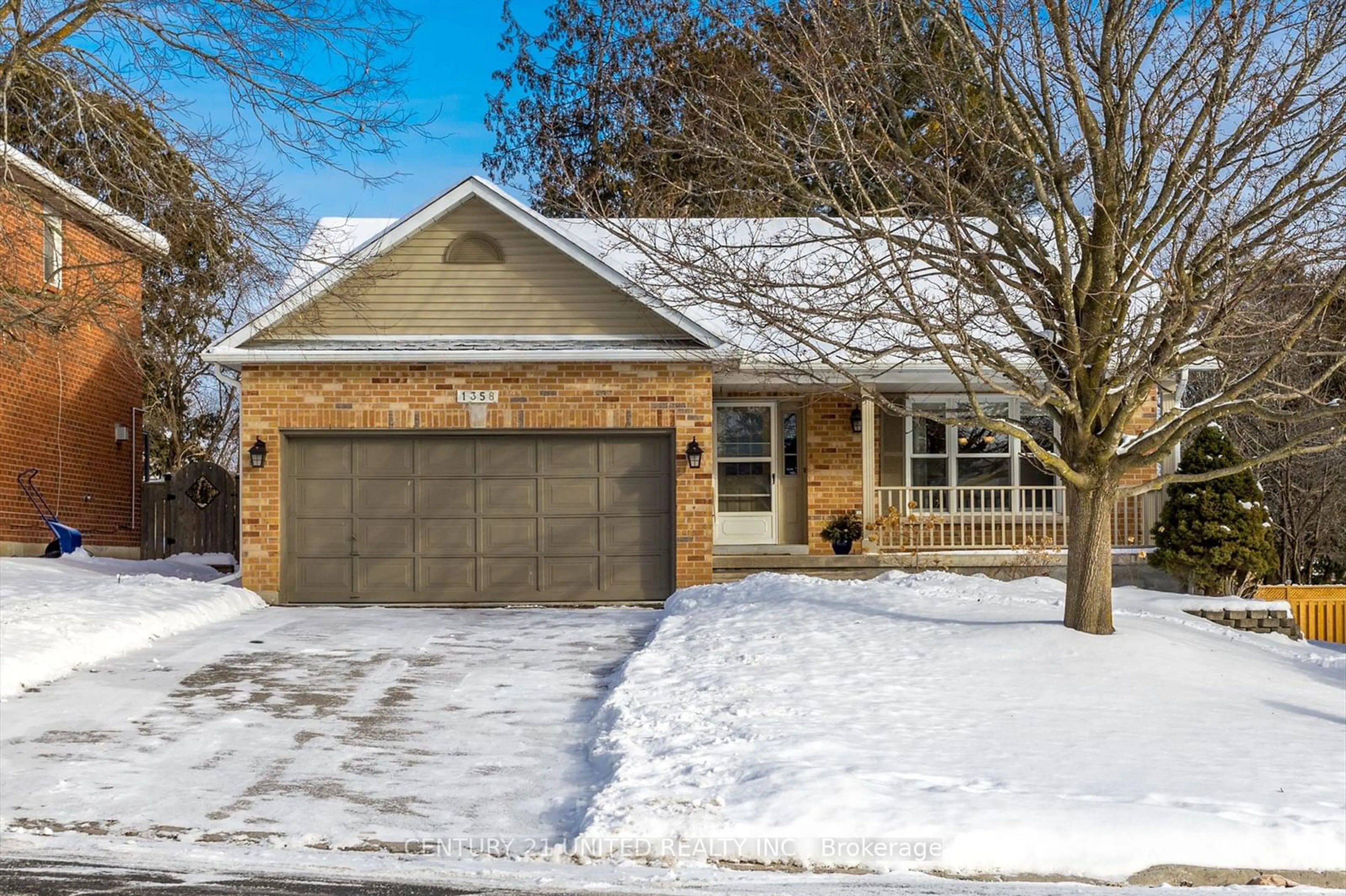 Home with brick exterior material, street for 1358 Bobolink Crt, Peterborough Ontario K9K 2H9