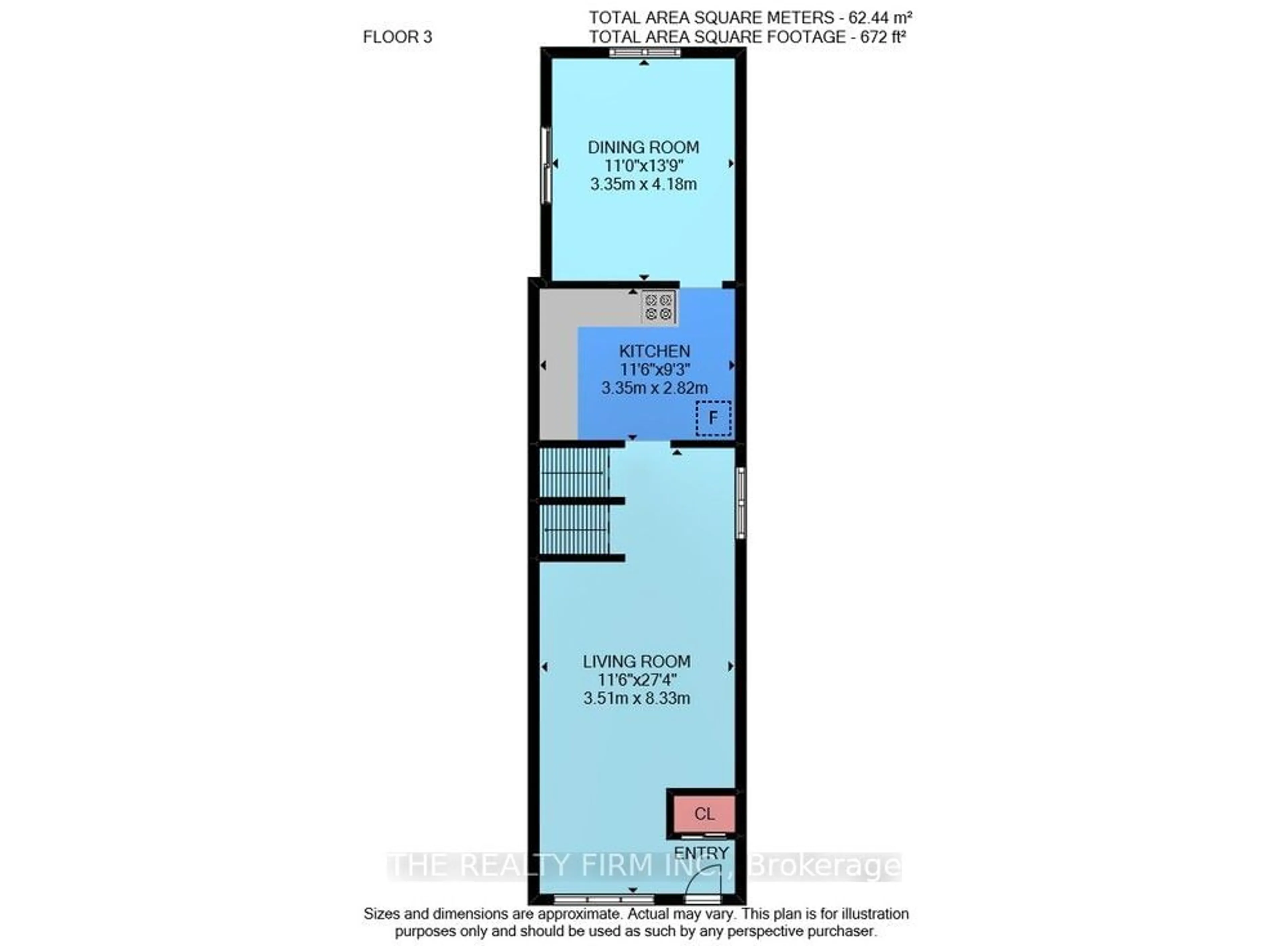 Floor plan for 57 Vincent Cres, London Ontario N6C 4X9