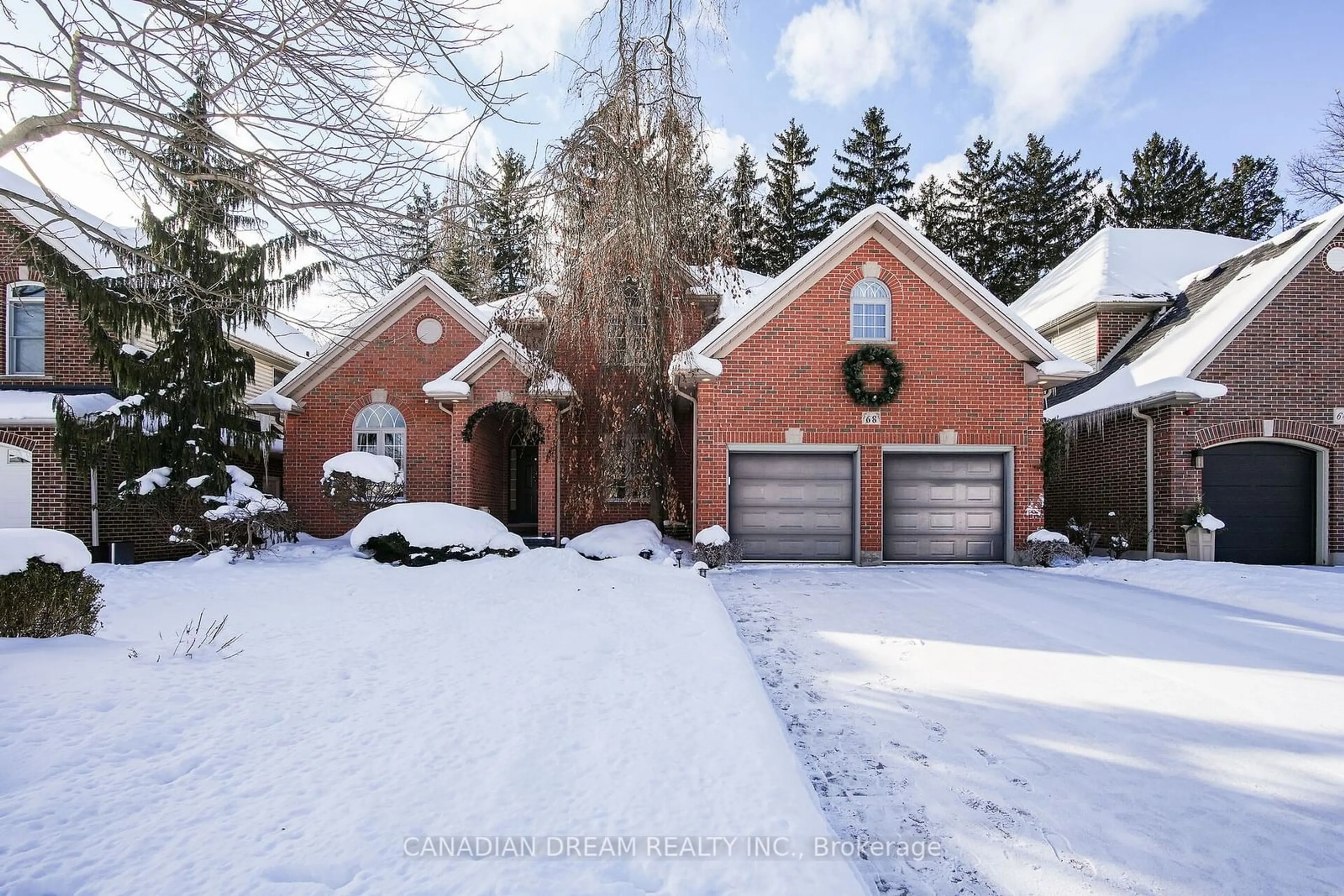 Home with brick exterior material, street for 68 Havenwood Way, London Ontario N6H 5B8