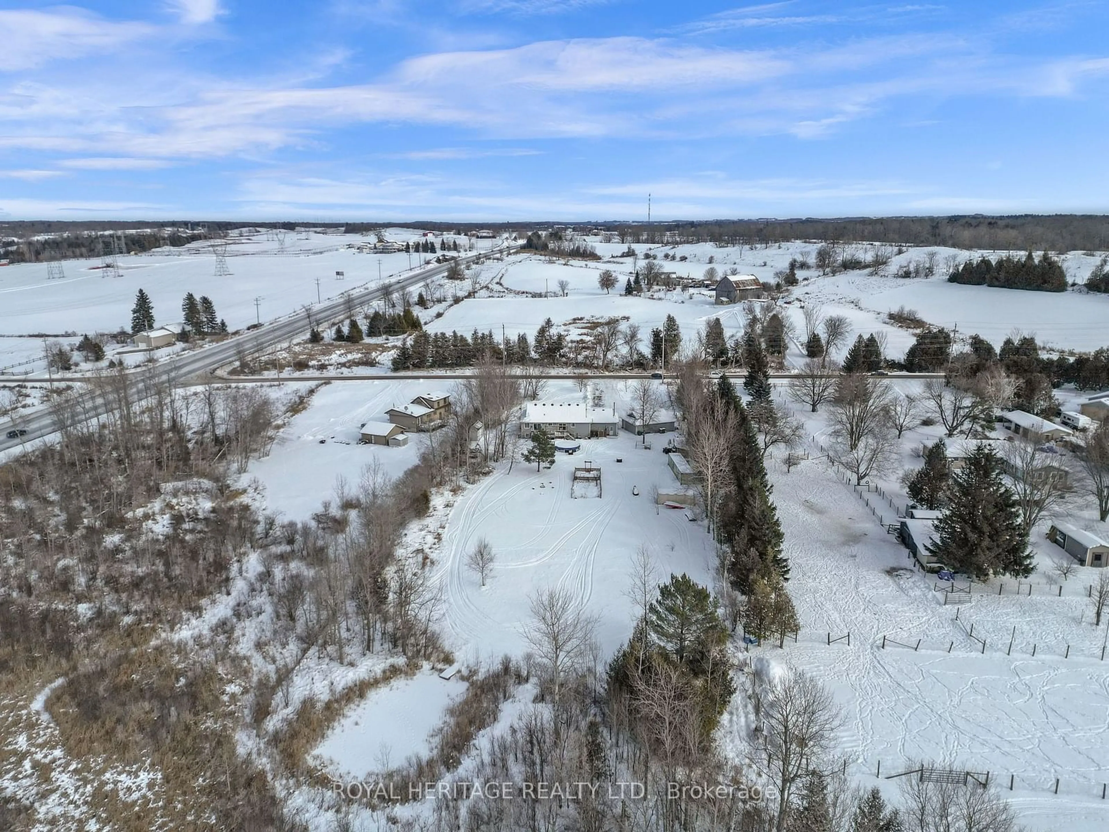 A pic from outside/outdoor area/front of a property/back of a property/a pic from drone, water/lake/river/ocean view for 2220 Asphodel 3rd Line, Asphodel-Norwood Ontario K0L 2B0