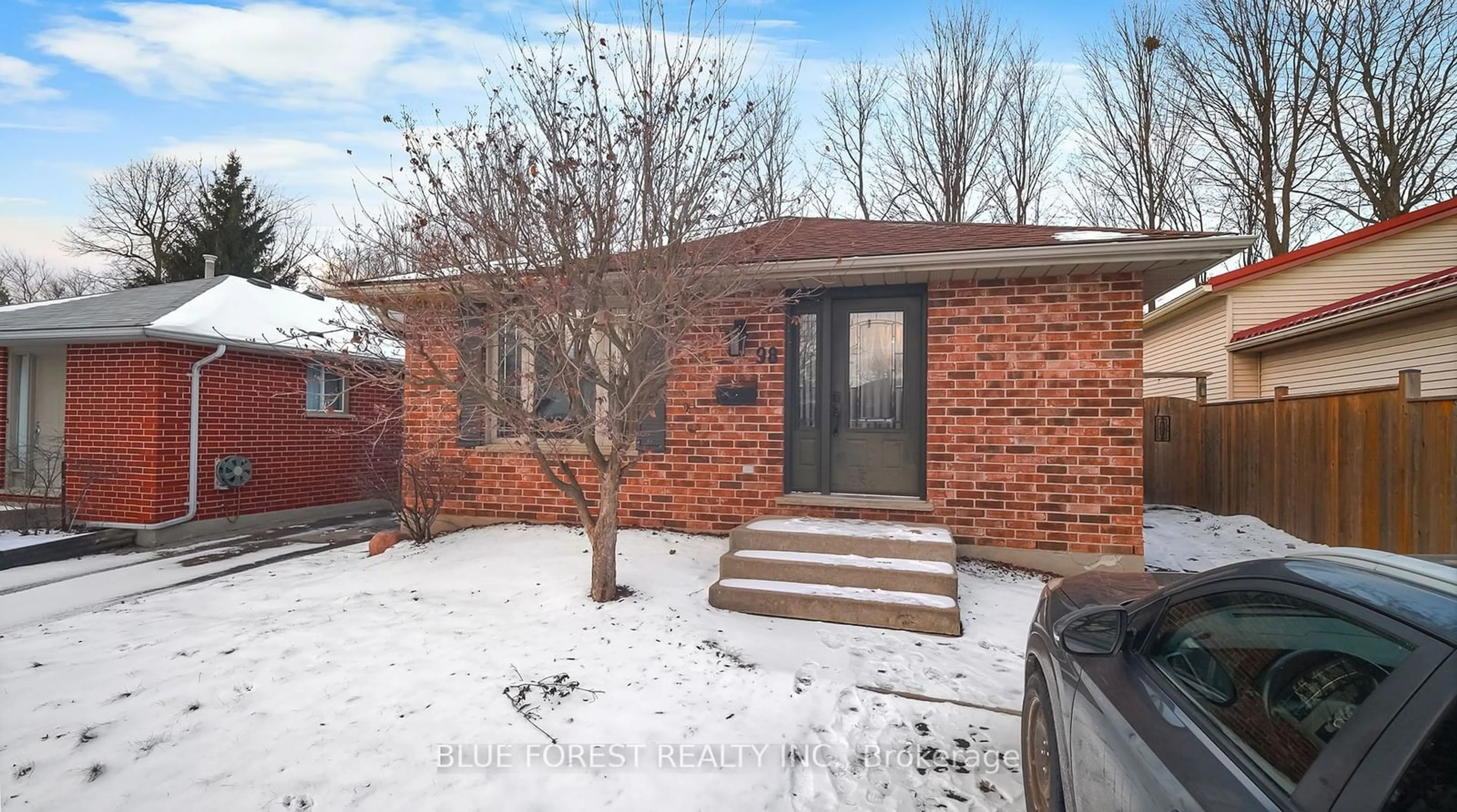 Home with brick exterior material, street for 98 Saddy Ave, London Ontario N5V 4E4