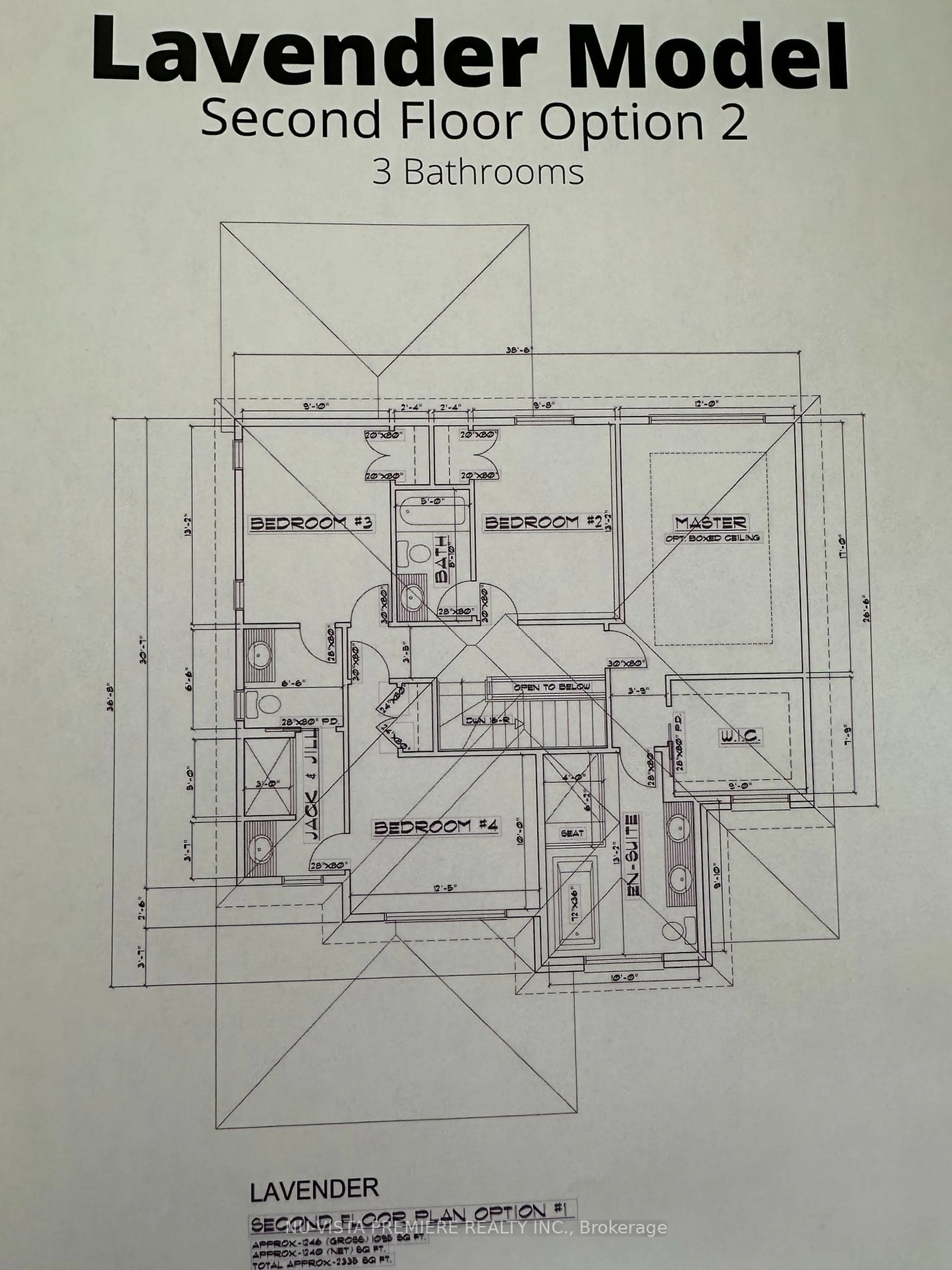 Floor plan for LOT 26 WATTS Dr, Lucan Biddulph Ontario N0M 2J0