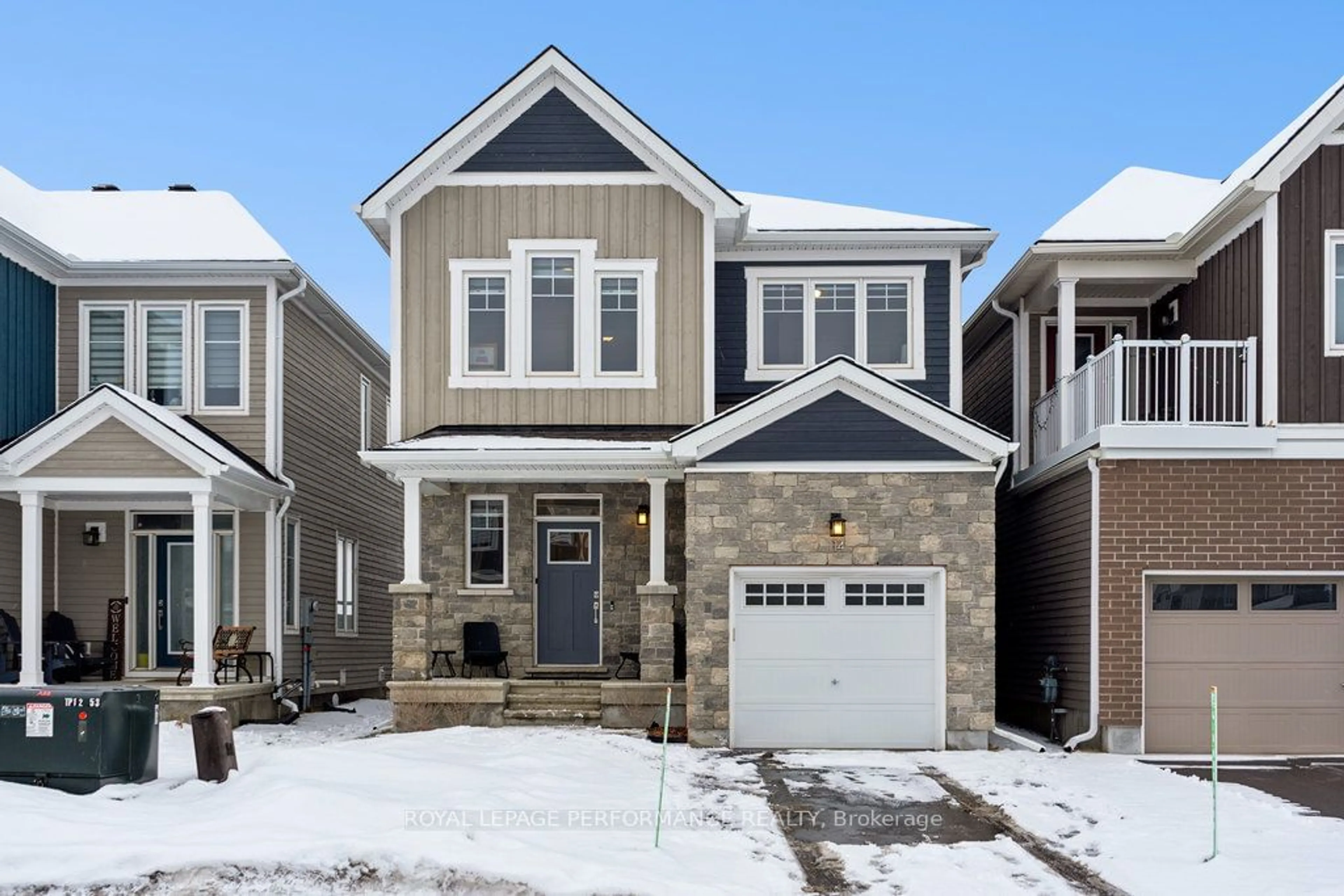 Home with brick exterior material, street for 114 Equitation Circ, Stittsville - Munster - Richmond Ontario K0A 2Z0