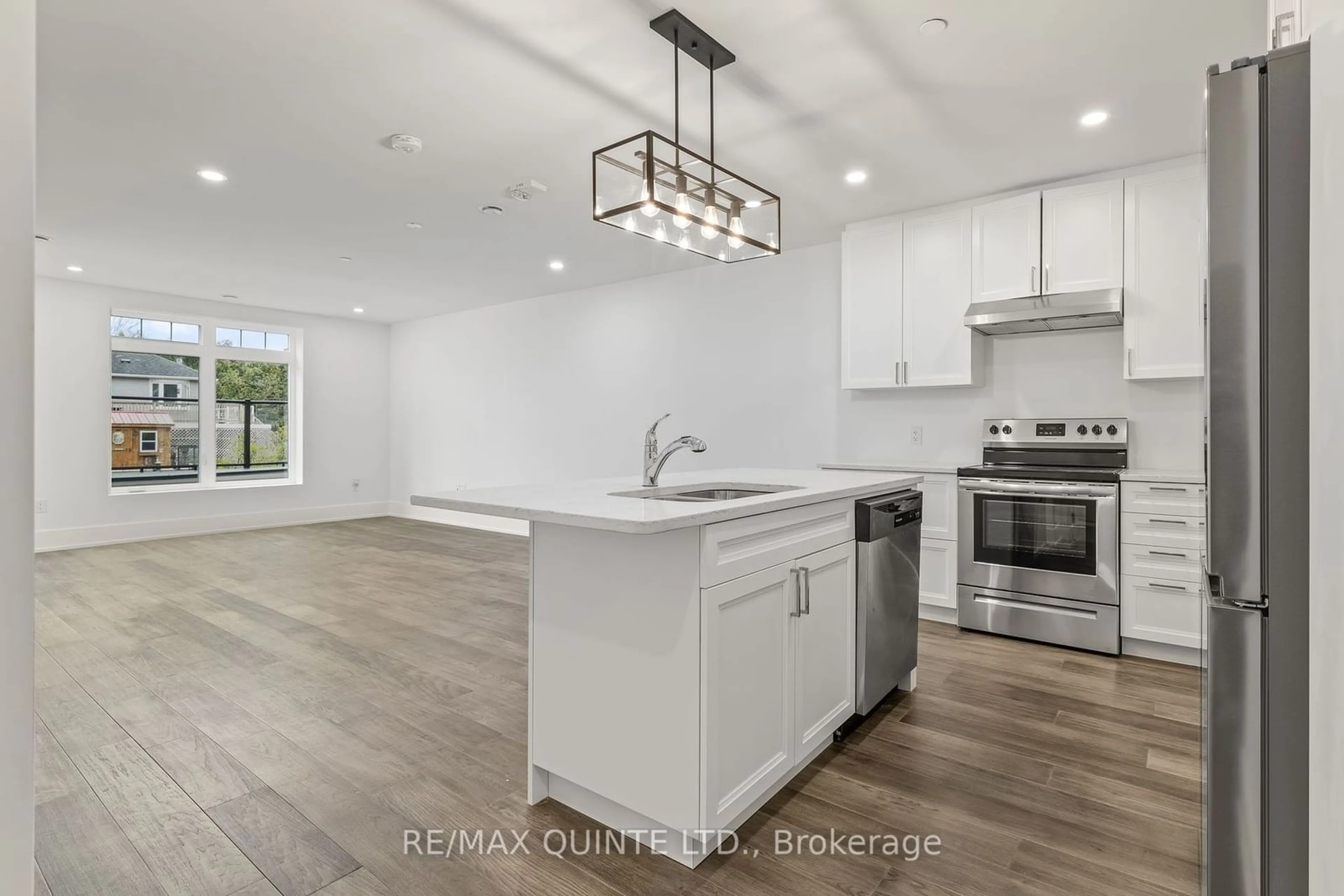 Open concept kitchen, unknown for 17 Cleave Ave #306, Prince Edward County Ontario K0K 2T0