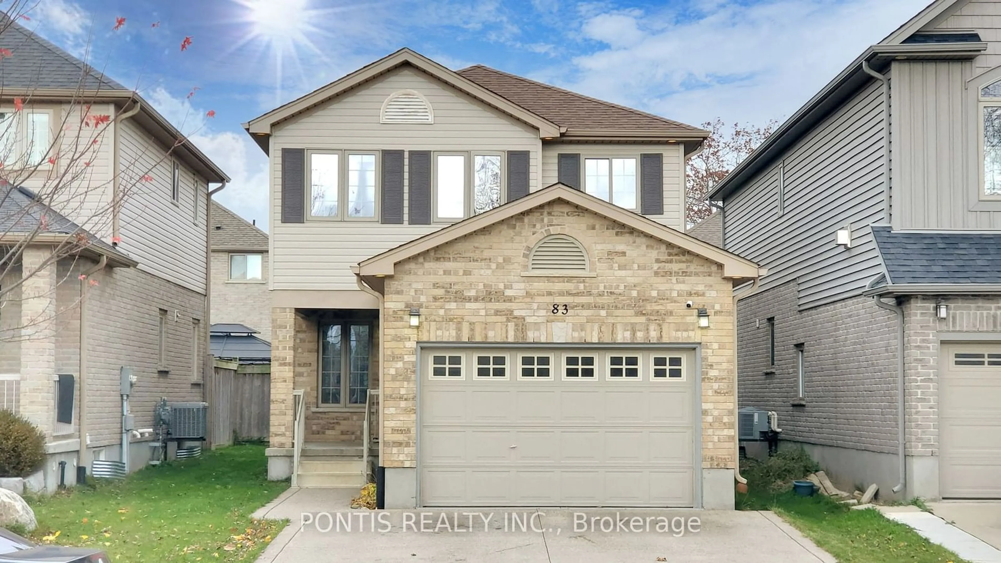 Home with brick exterior material, street for 83 Hinrichs Cres, Cambridge Ontario N1T 0A9