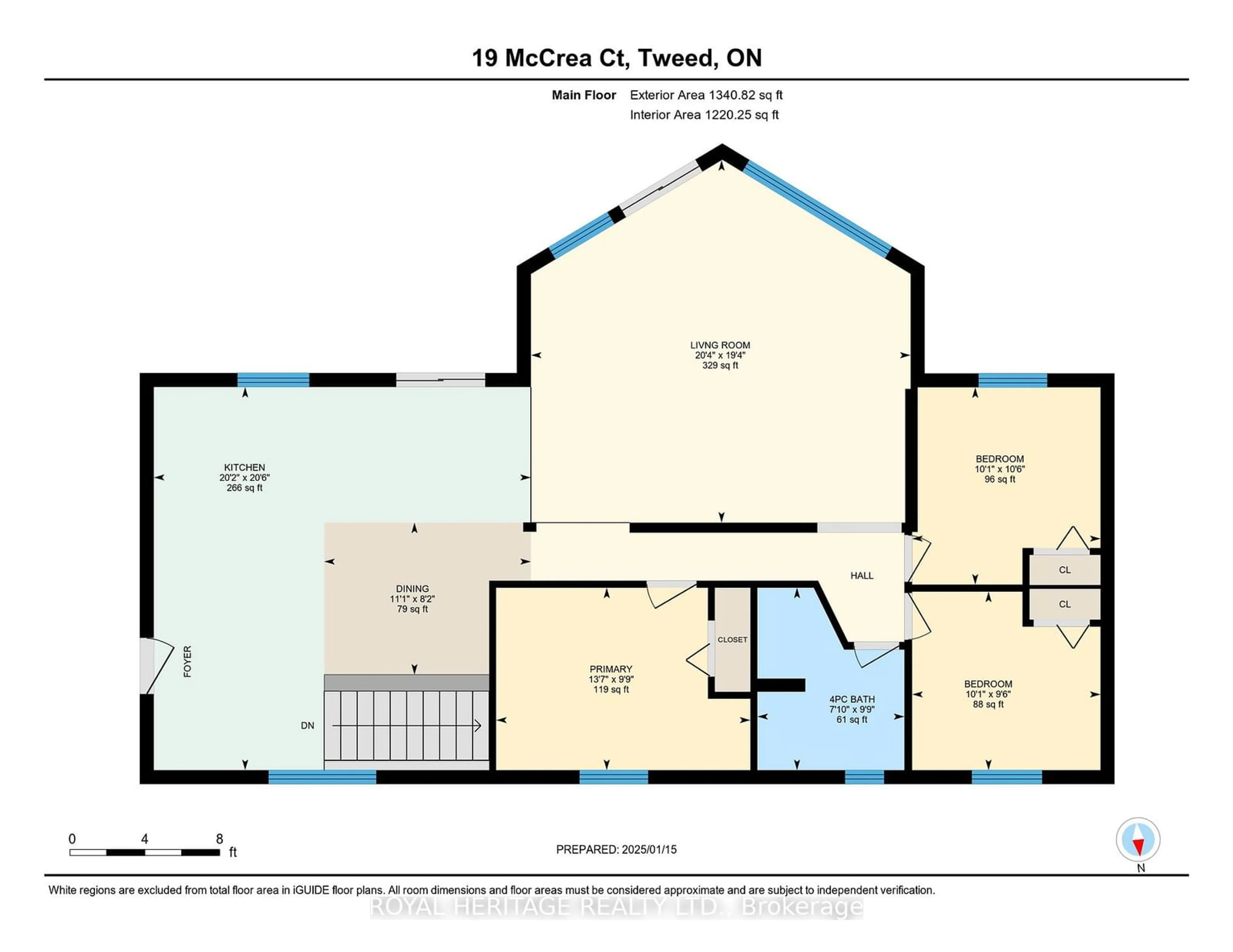 Floor plan for 19 Mccrea Crt, Tweed Ontario K0K 3J0