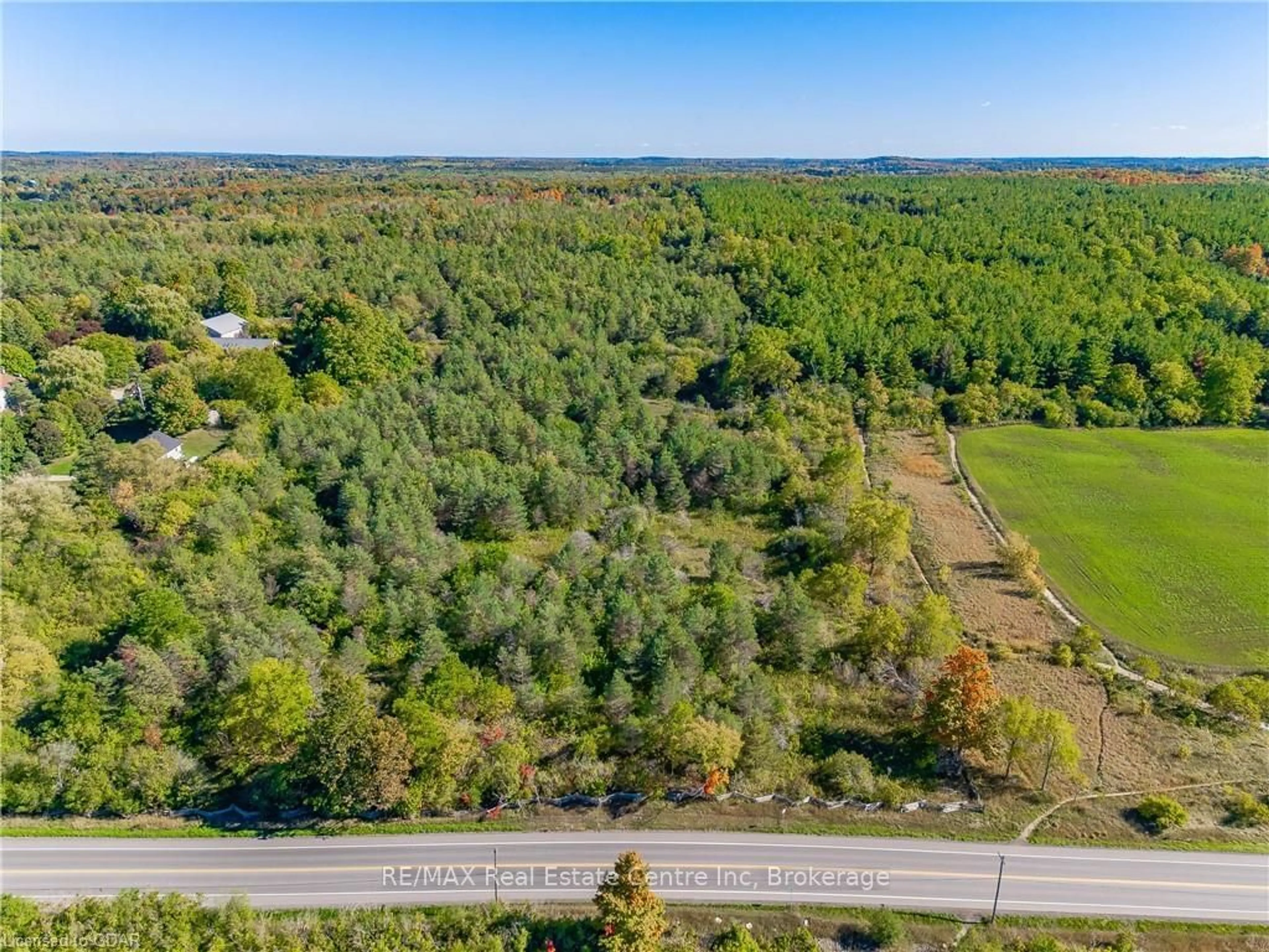 A pic from outside/outdoor area/front of a property/back of a property/a pic from drone, forest/trees view for 693 ARKELL Rd, Puslinch Ontario N1H 6H8