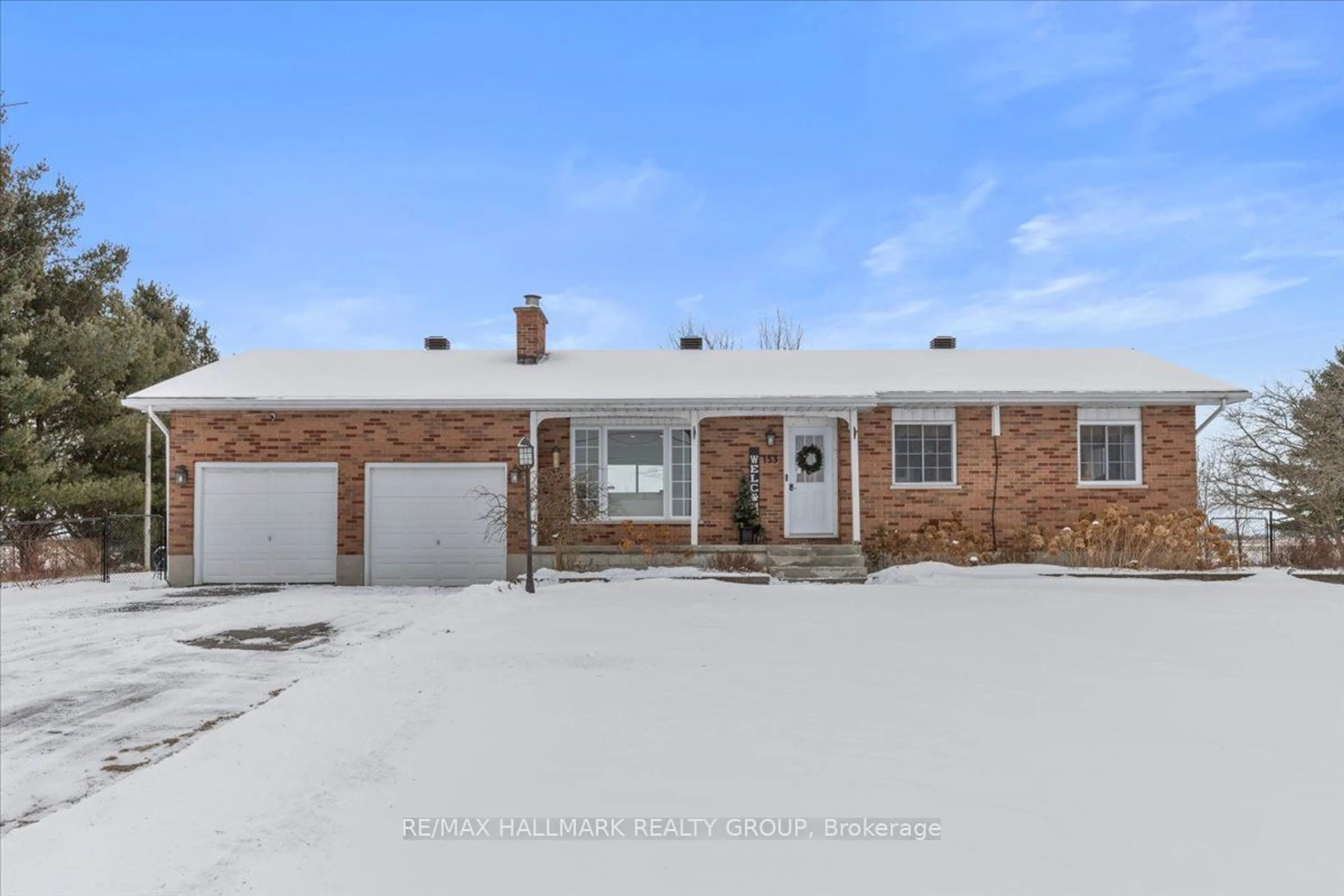 Home with brick exterior material, street for 153 Route 500, The Nation Ontario K0A 1M0