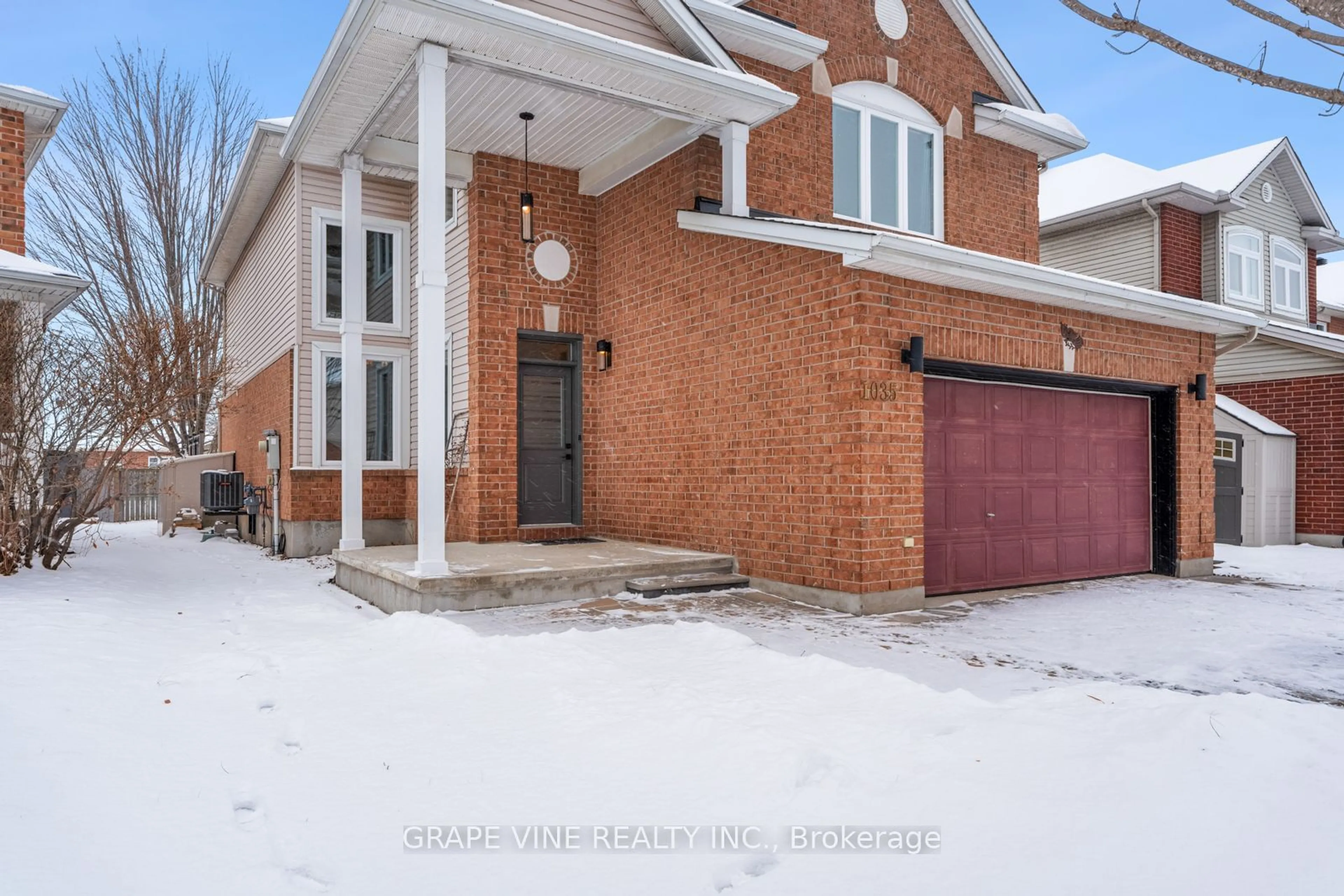 Home with brick exterior material, street for 1035 Red Spruce St, Blossom Park - Airport and Area Ontario K1V 1T5