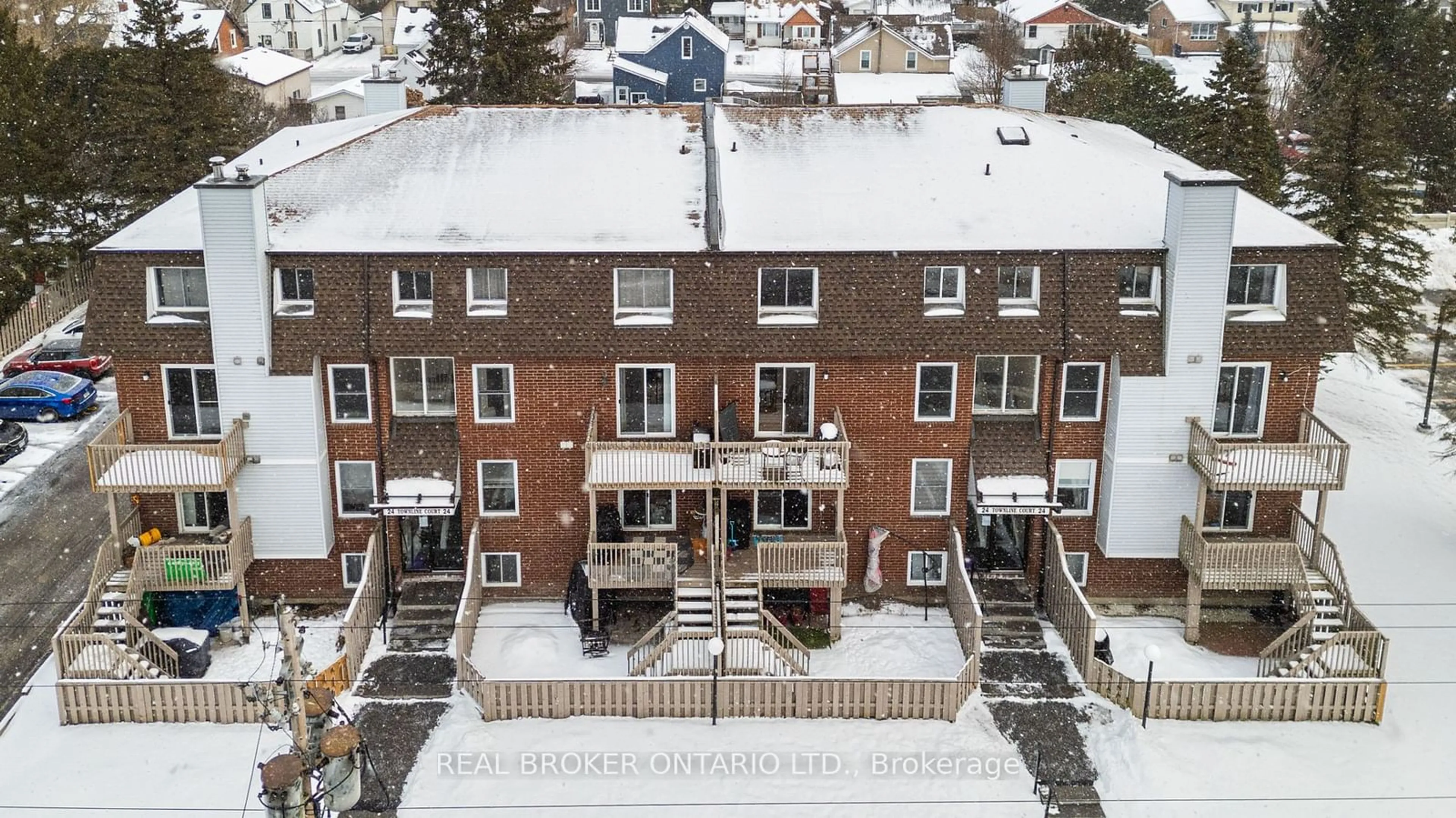 A pic from outside/outdoor area/front of a property/back of a property/a pic from drone, unknown for 24 Townline Rd #108, Carleton Place Ontario K7C 4B6