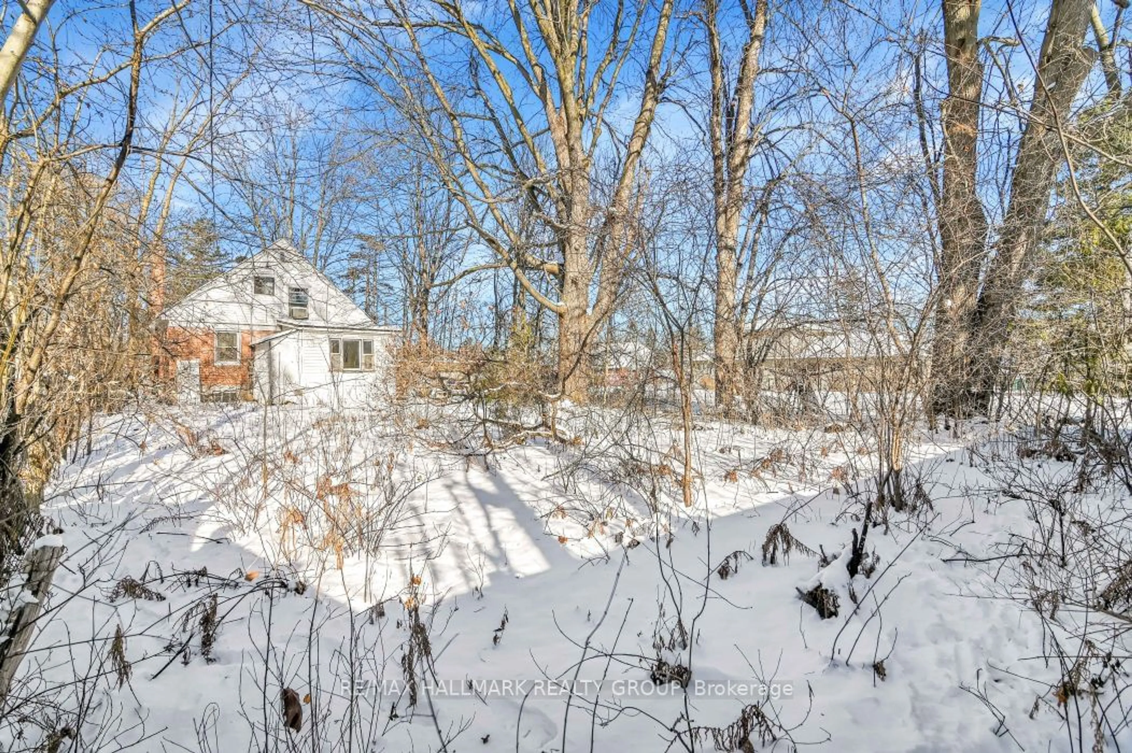 A pic from outside/outdoor area/front of a property/back of a property/a pic from drone, forest/trees view for 243 Belford Cres, Westboro - Hampton Park Ontario K1Z 7A9