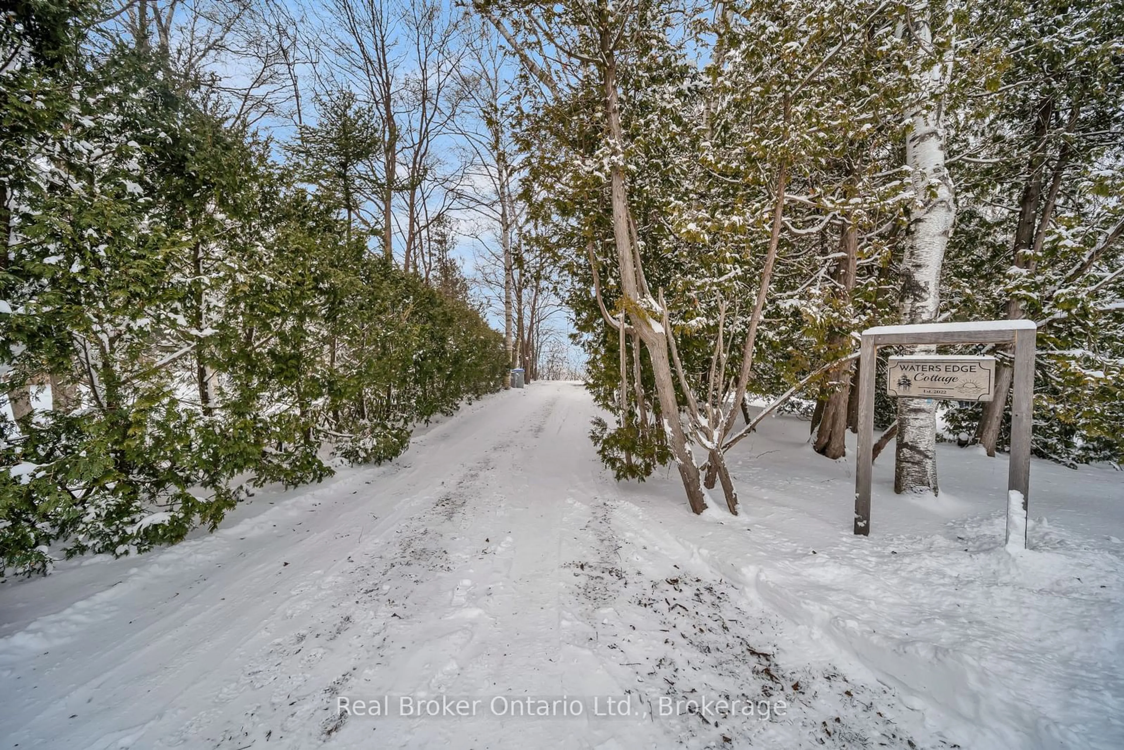 Patio, forest/trees view for 74453 Woodland Dr, Bluewater Ontario N0M 1G0