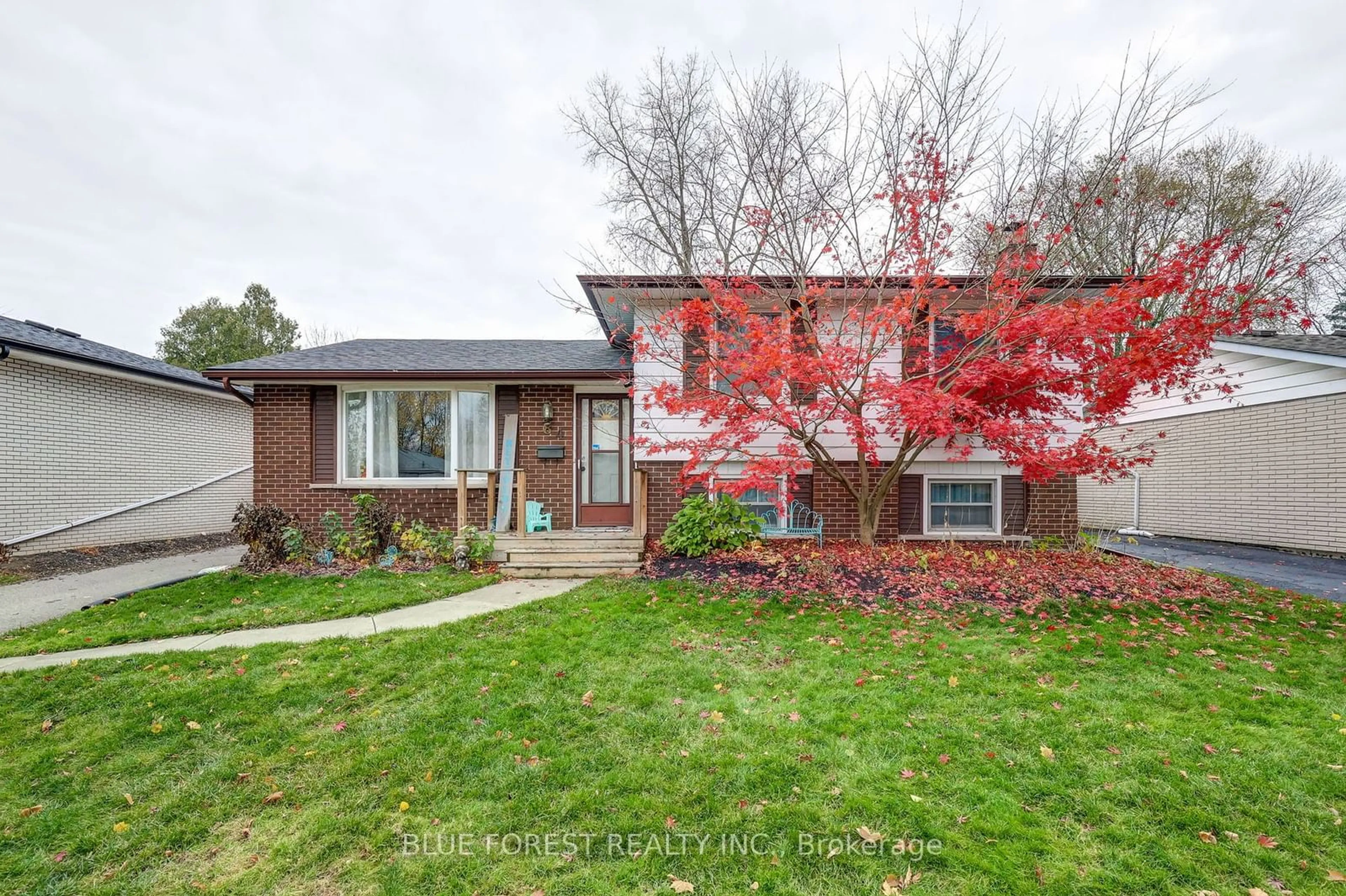 Home with brick exterior material, street for 84 Amy Cres, London Ontario N5Y 4A6