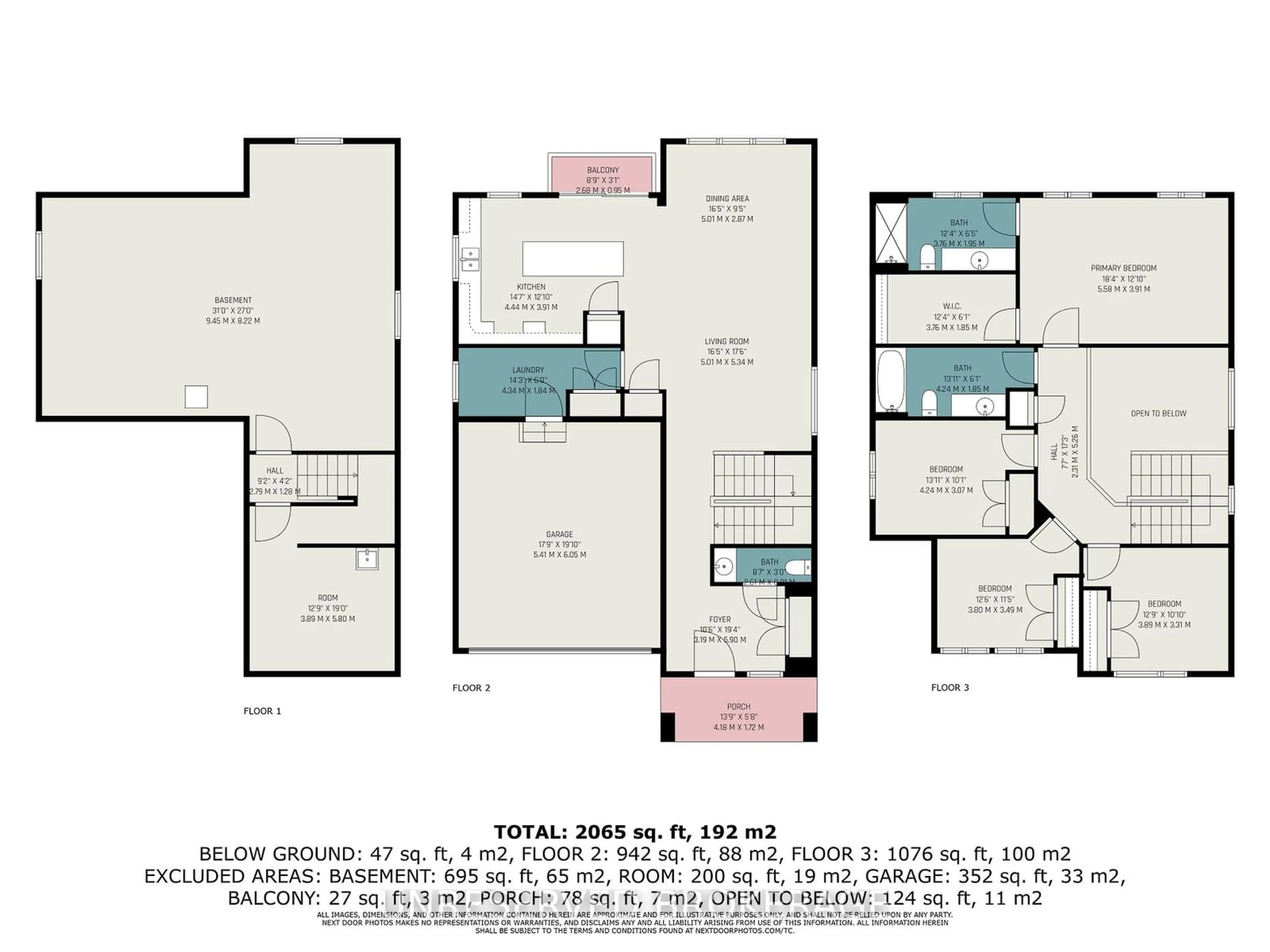 Floor plan for 264 O'Donovan Dr, Carleton Place Ontario K7C 0X4