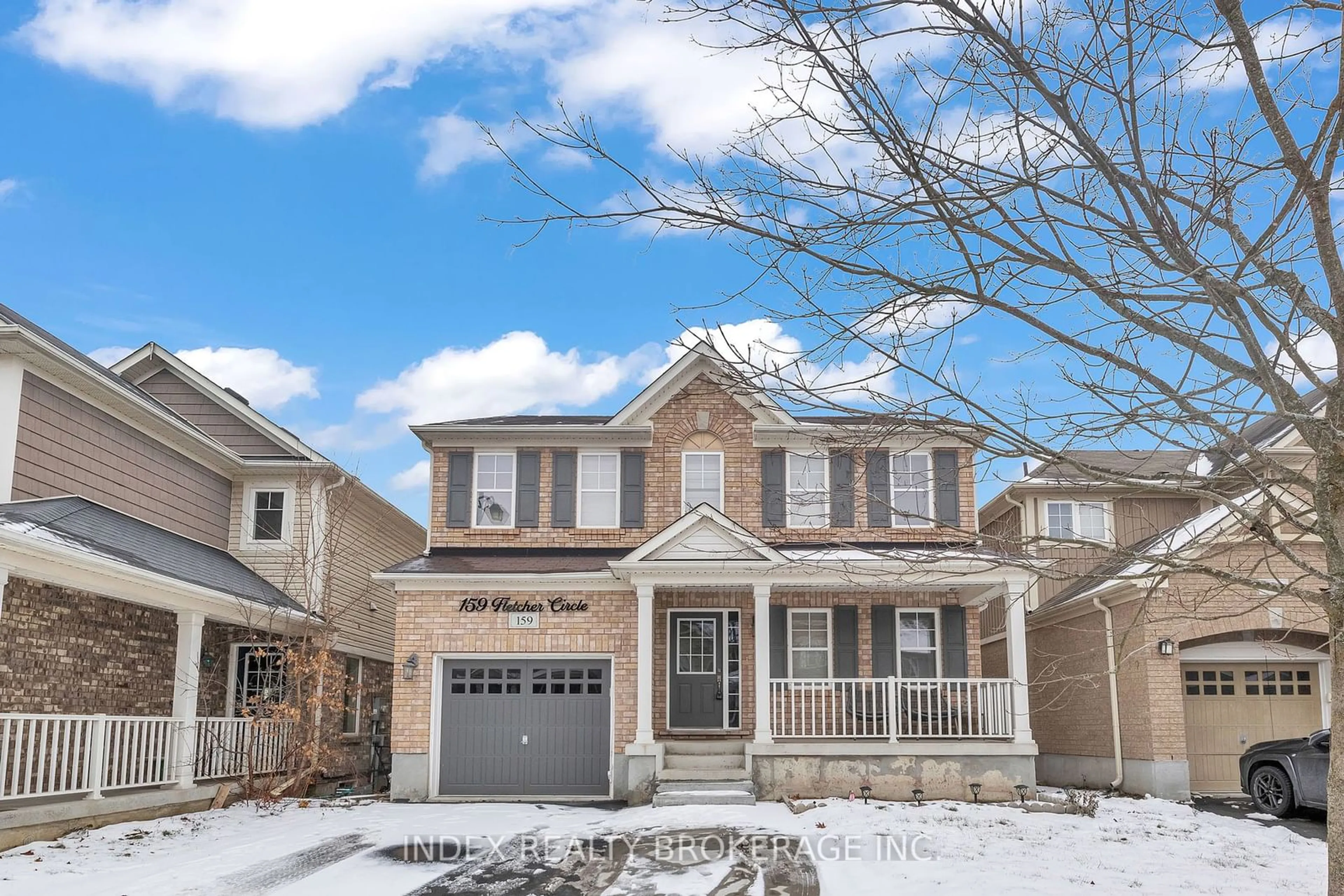 Home with brick exterior material, street for 159 Fletcher Circ, Cambridge Ontario N3C 0B6