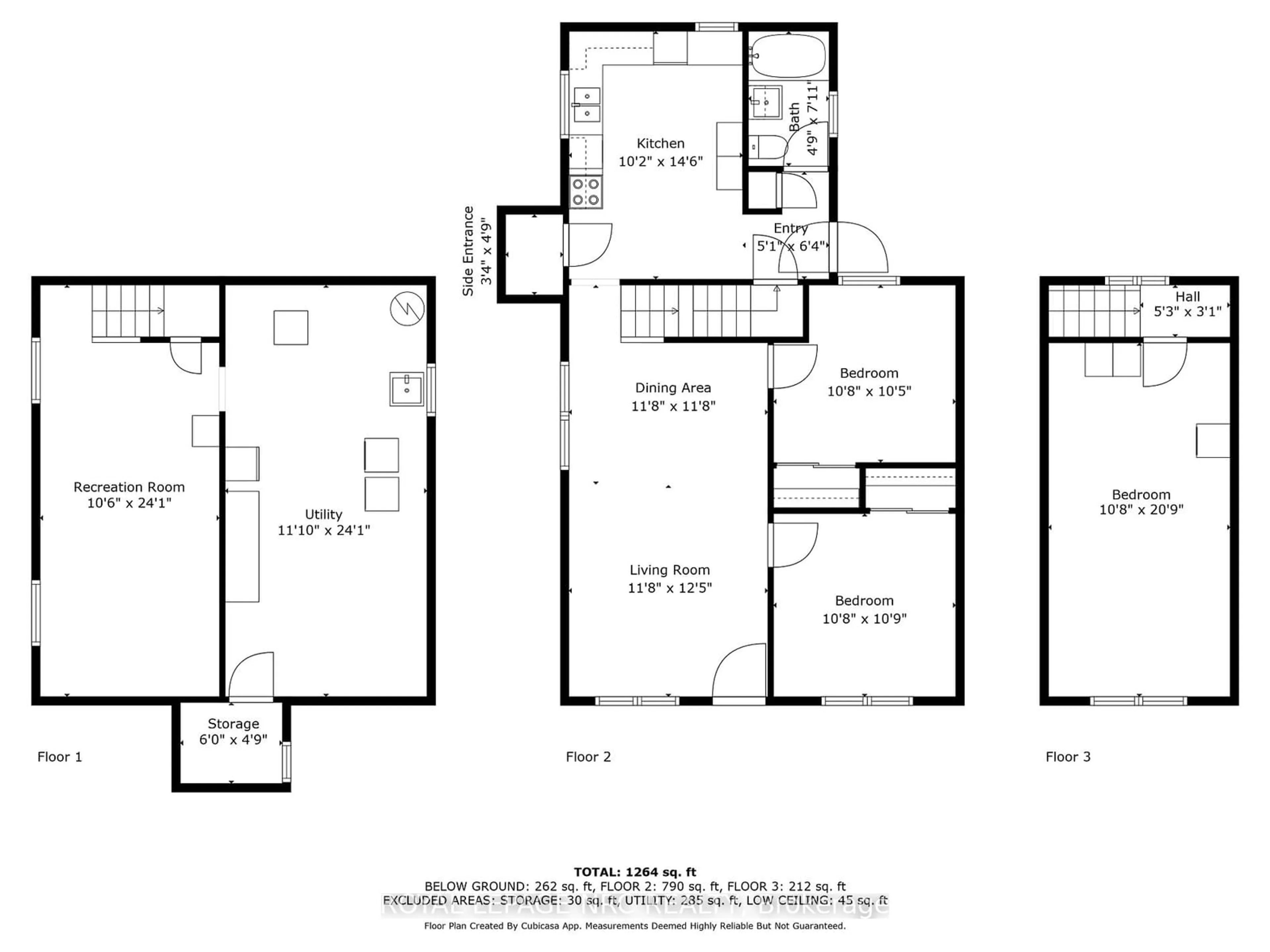 Floor plan for 20 Richmond St, Thorold Ontario L2V 3G4