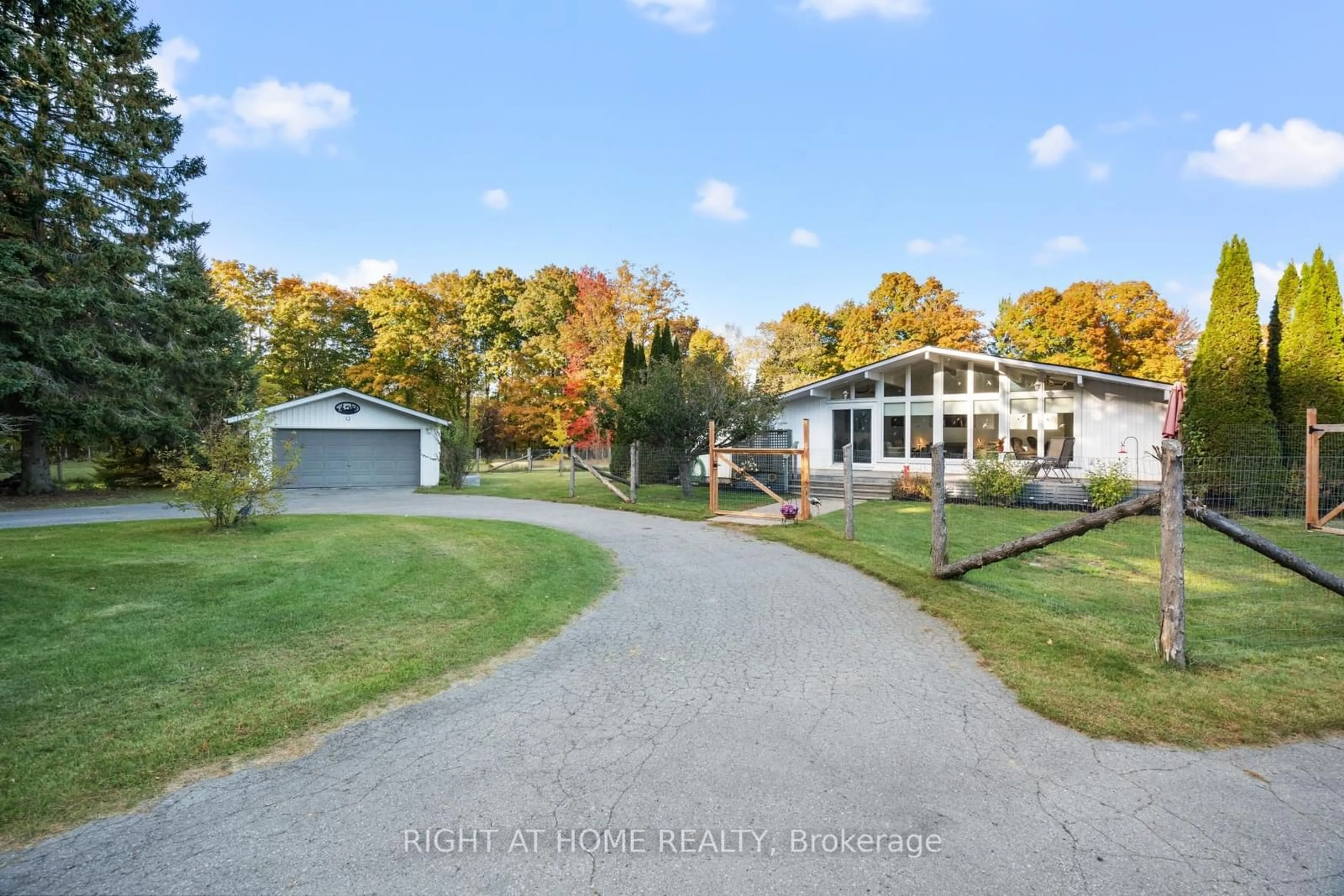 A pic from outside/outdoor area/front of a property/back of a property/a pic from drone, water/lake/river/ocean view for 203 Barnes Rd, Brighton Ontario K0K 1H0