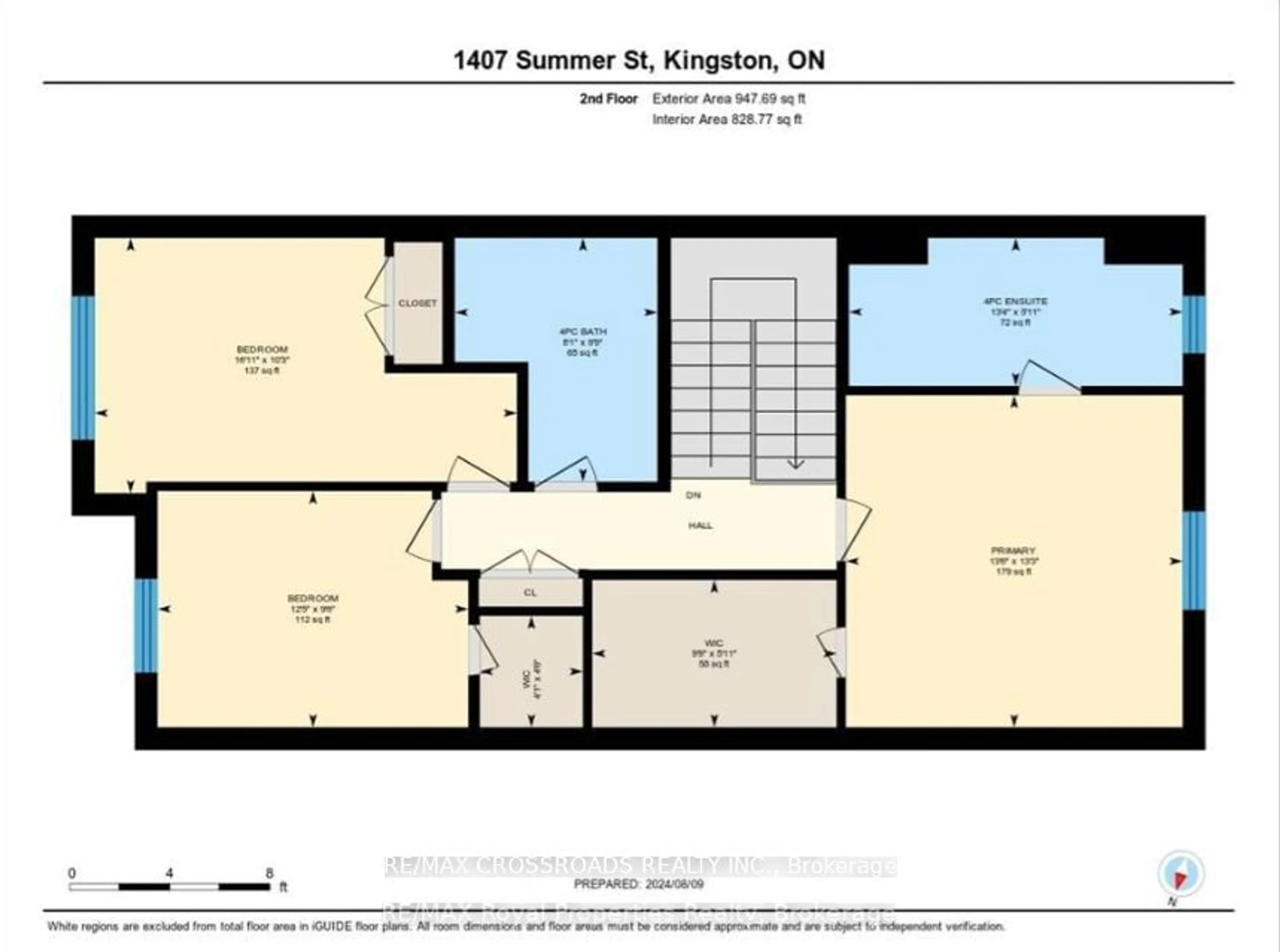 Floor plan for 1407 Summer St, Kingston Ontario K7K 0H9