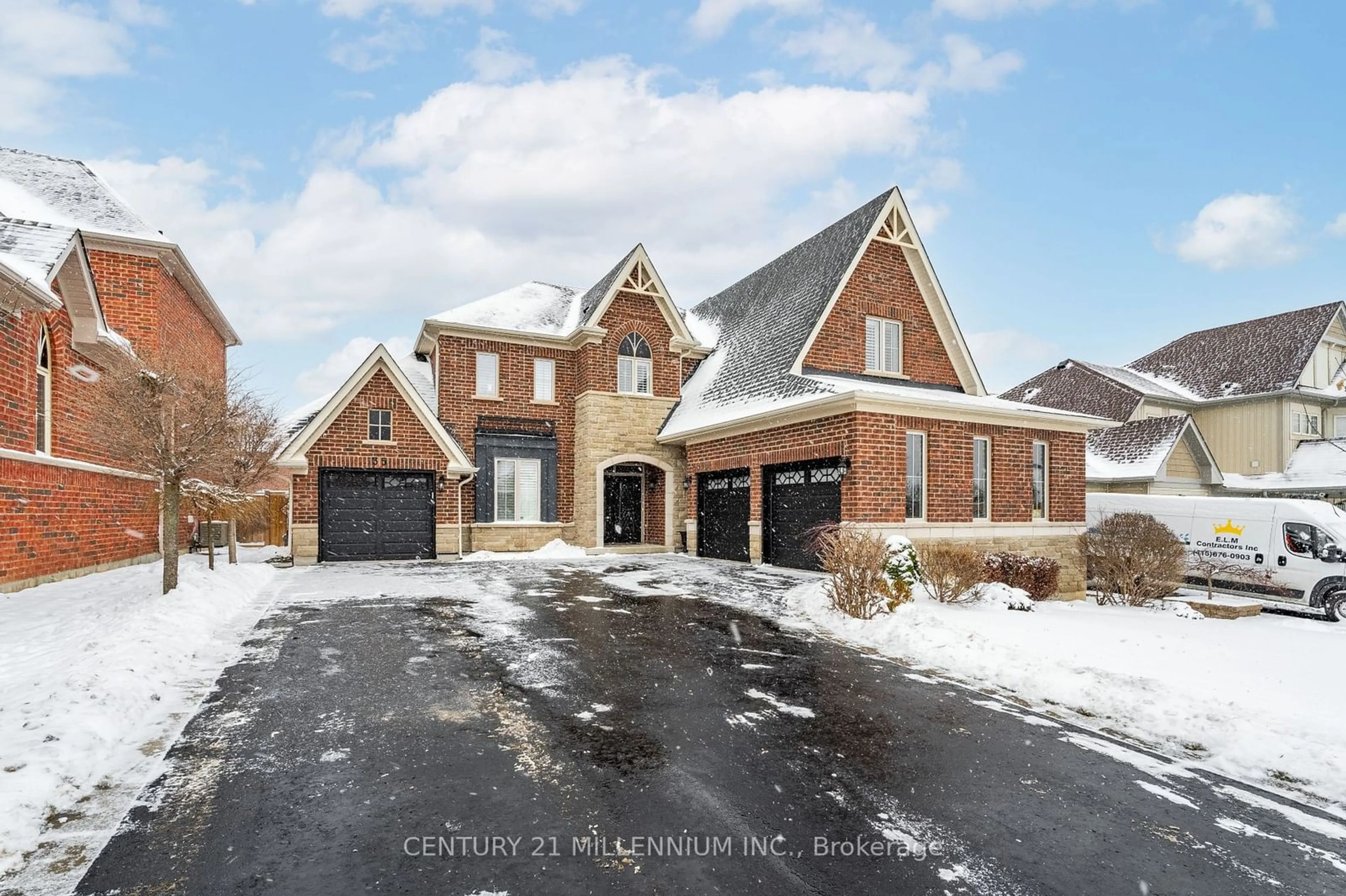 Home with brick exterior material, street for 35 Ketchum St, Mono Ontario L9W 6T4