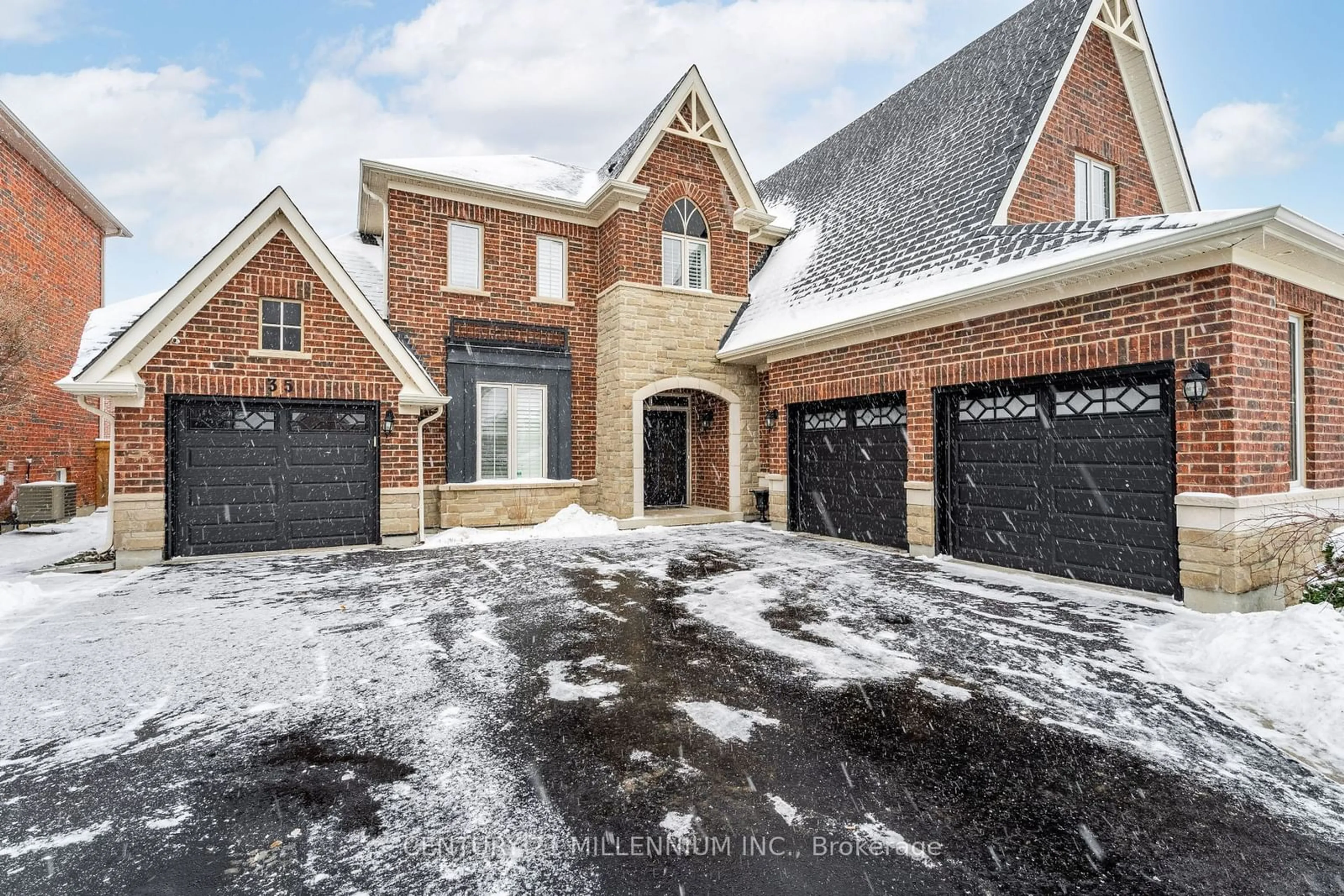 Home with brick exterior material, street for 35 Ketchum St, Mono Ontario L9W 6T4