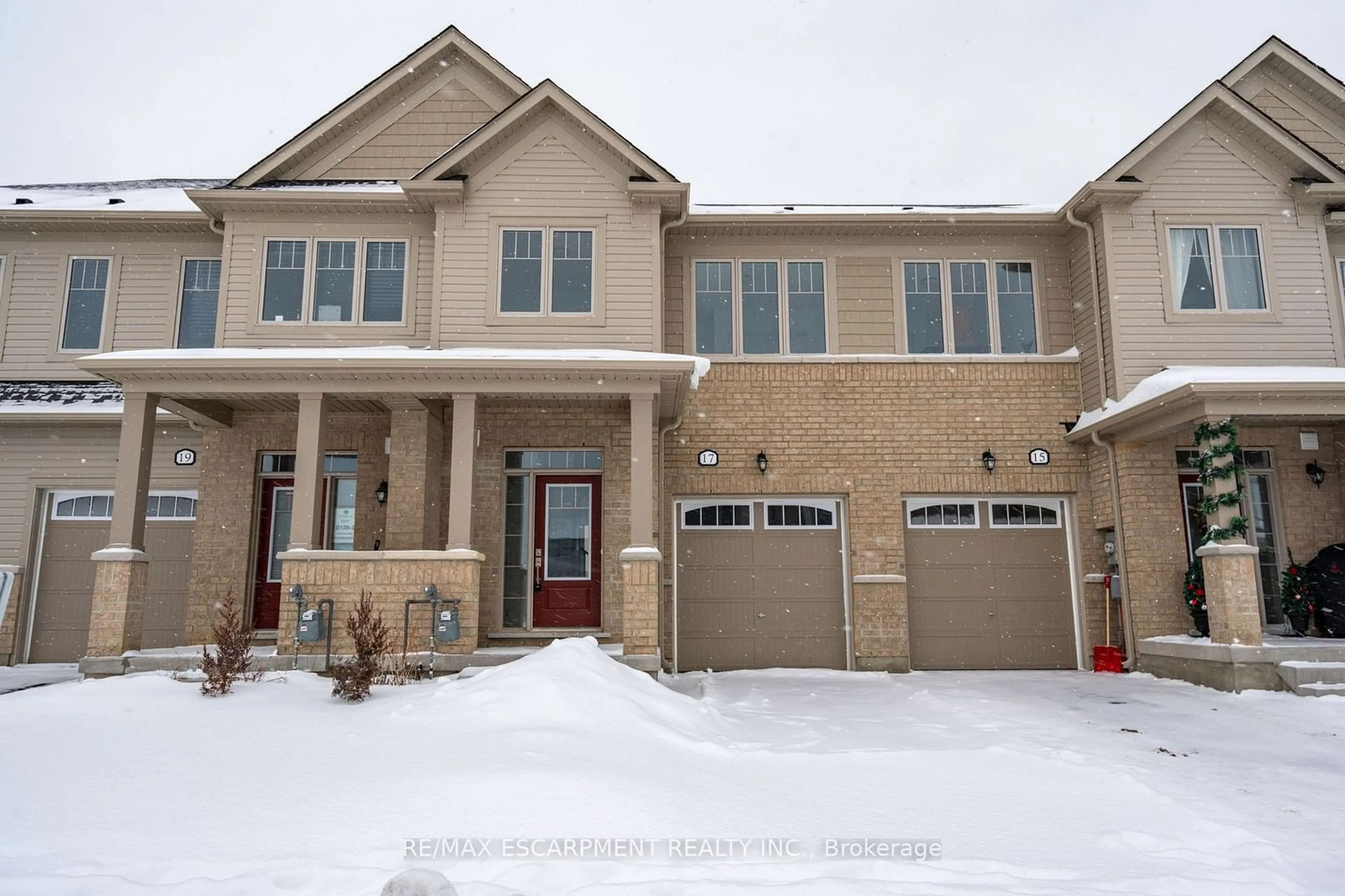 Home with brick exterior material, street for 17 Prest Way, Centre Wellington Ontario N1M 0K4