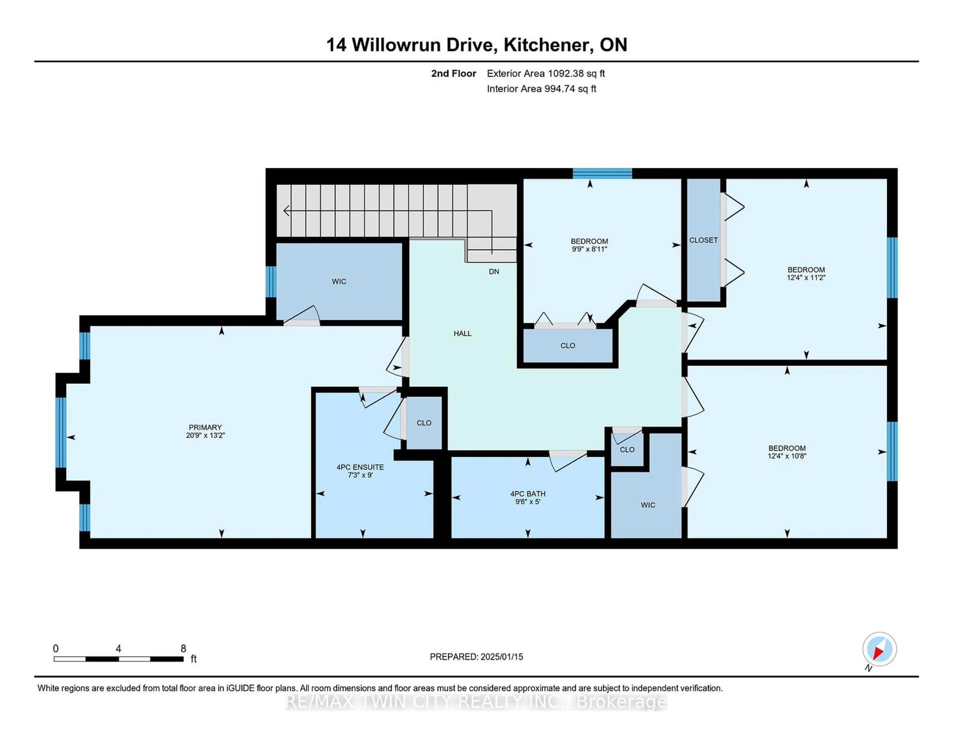 Floor plan for 14 Willowrun Dr, Kitchener Ontario N2A 0H5