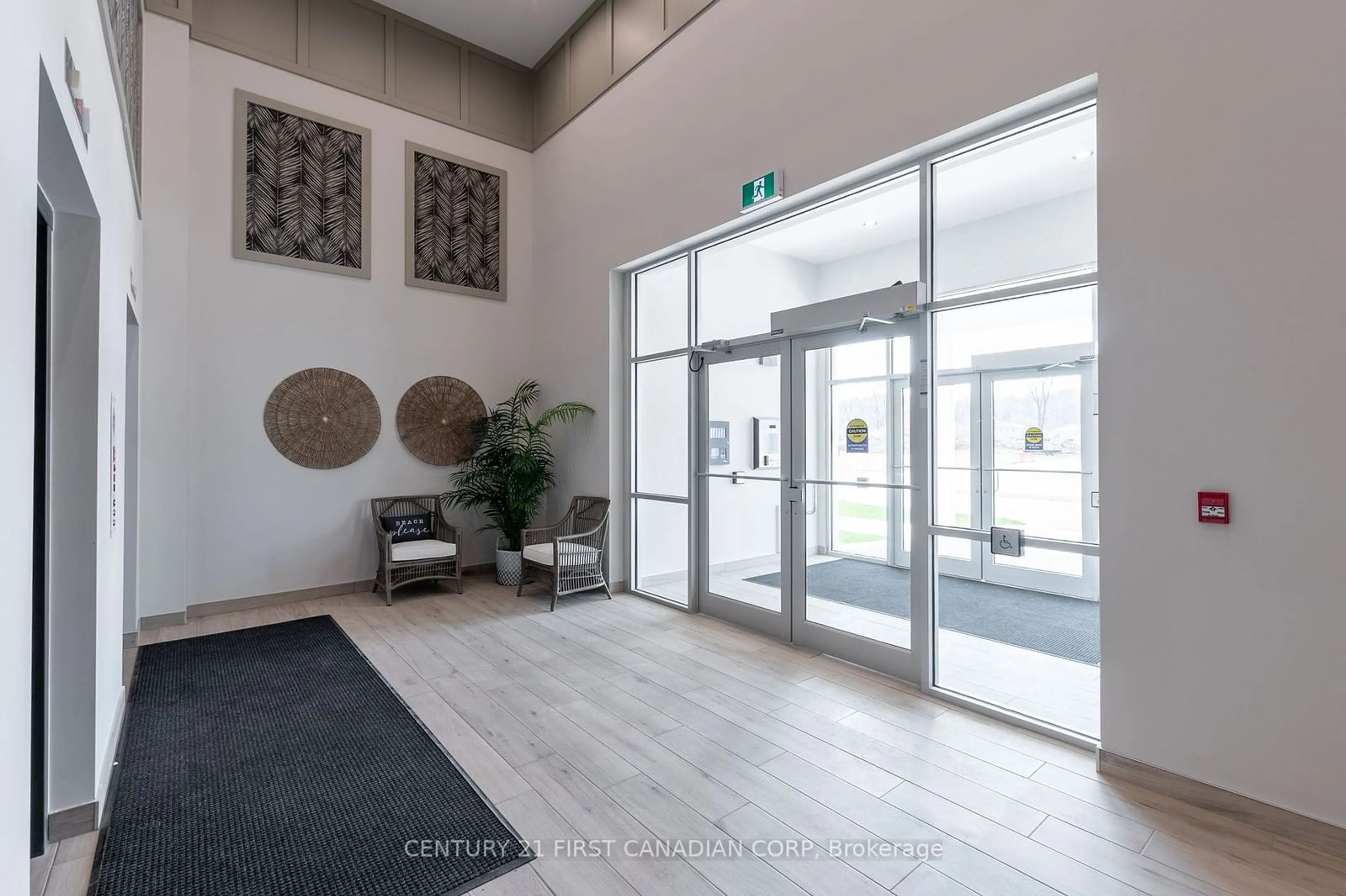 Indoor foyer for 100 The Promenade #415, Central Elgin Ontario N5L 1C5