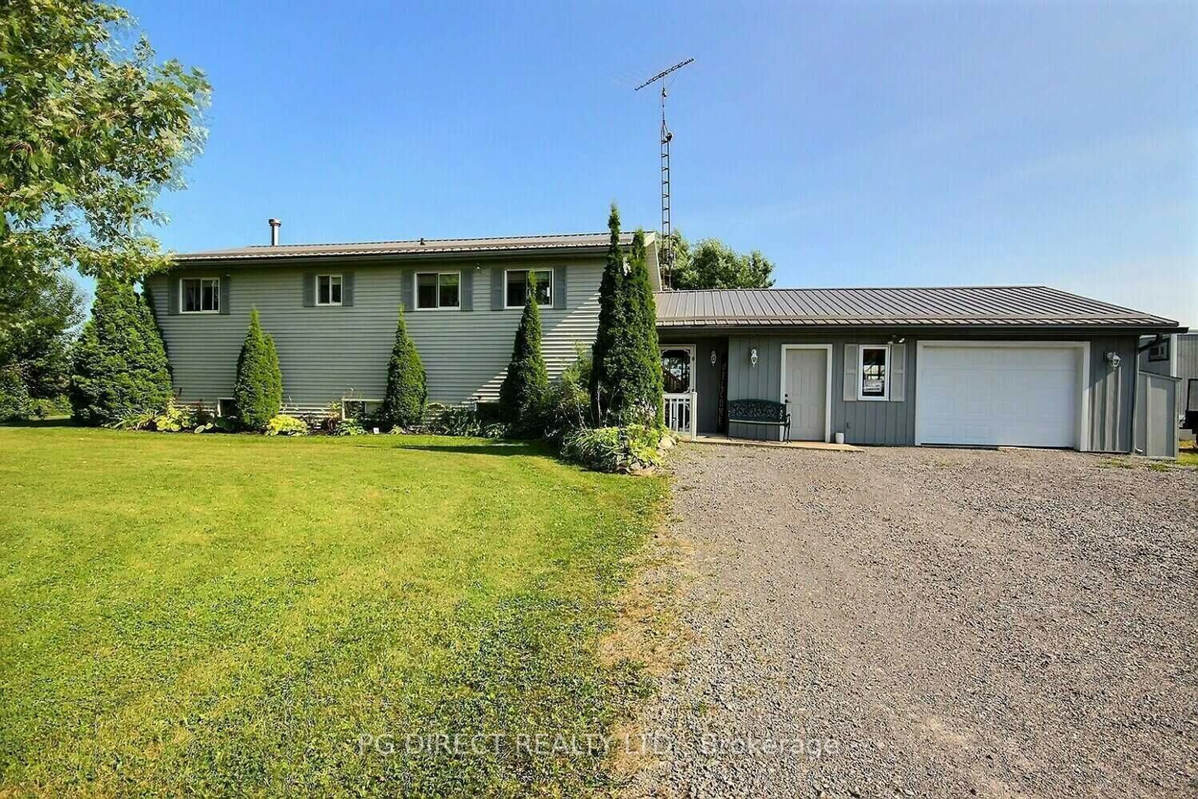 A pic from outside/outdoor area/front of a property/back of a property/a pic from drone, unknown for 462 Hinchey Rd, Tyendinaga Ontario K0K 3A0