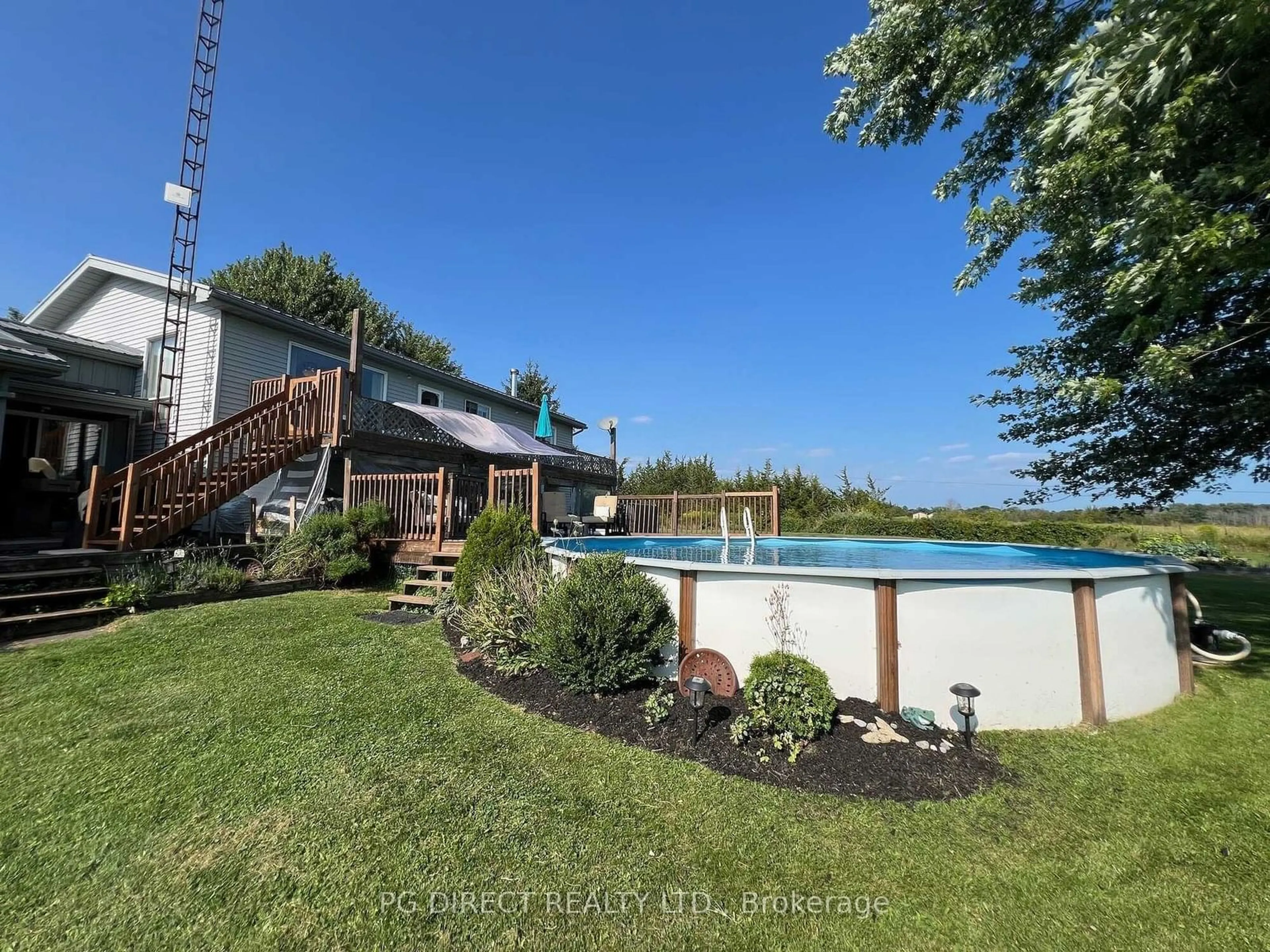 A pic from outside/outdoor area/front of a property/back of a property/a pic from drone, water/lake/river/ocean view for 462 Hinchey Rd, Tyendinaga Ontario K0K 3A0