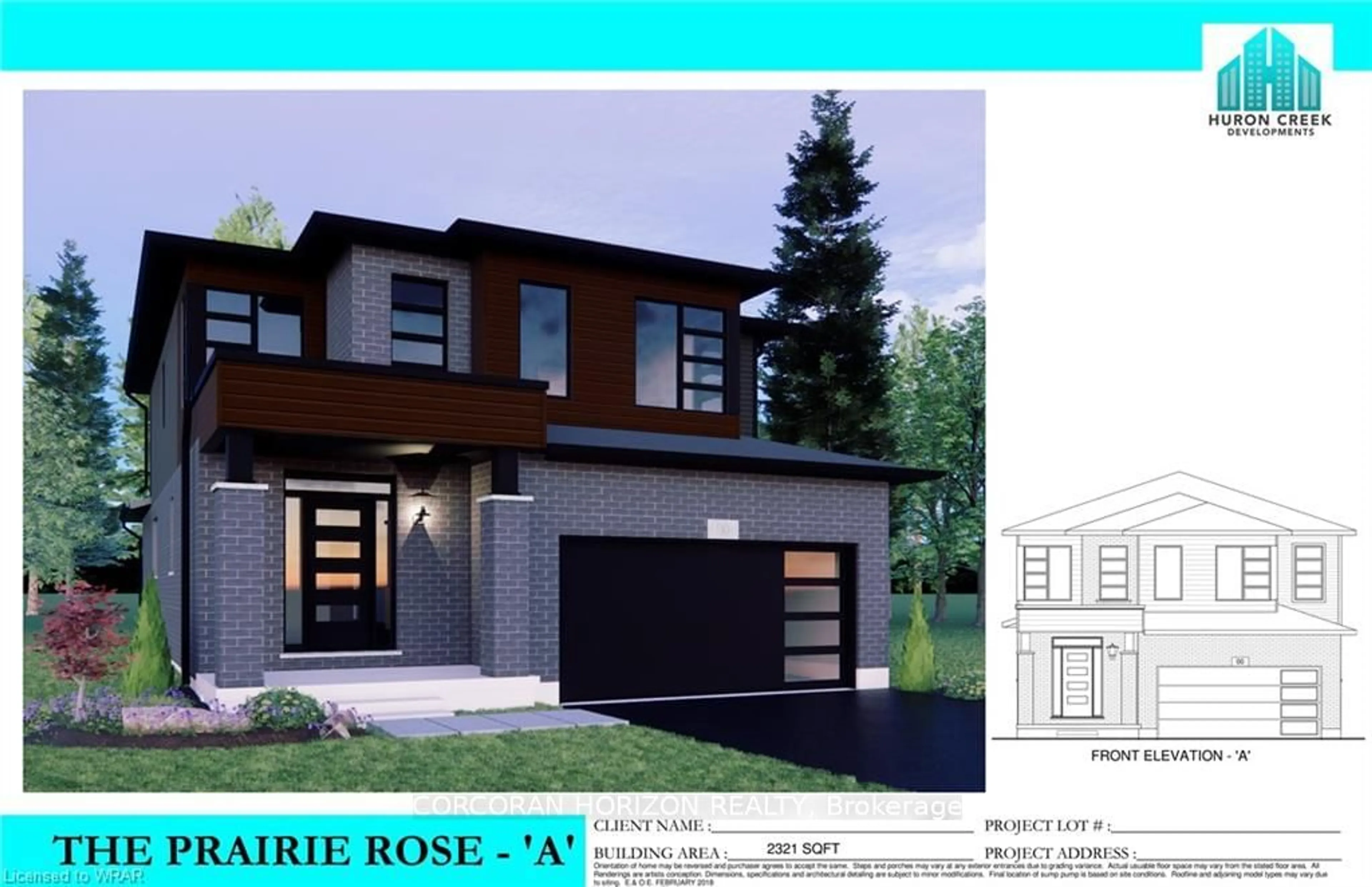 Home with brick exterior material, street for 156 Newman Dr #Lot 57, Cambridge Ontario N1S 5B4