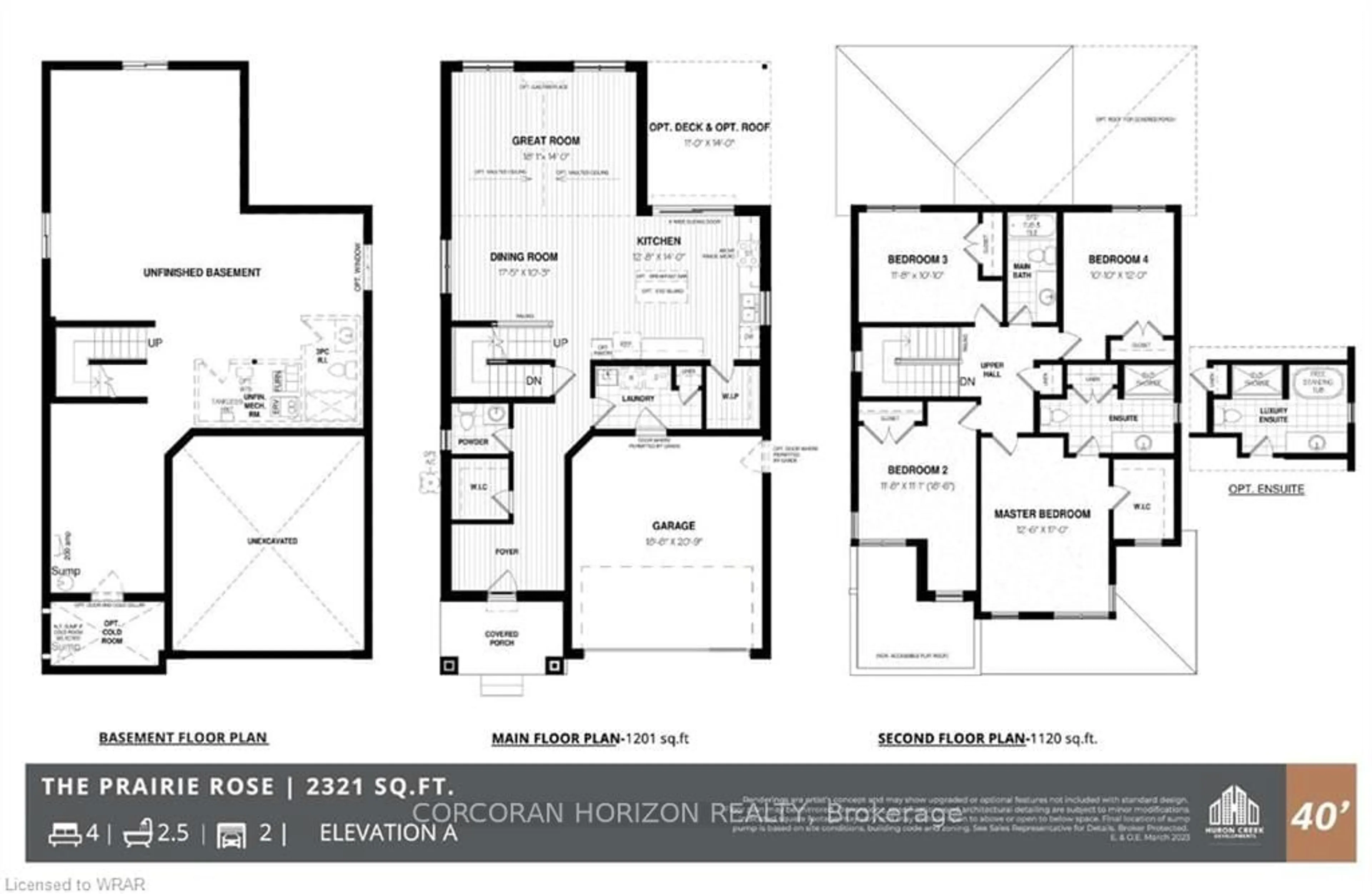 Floor plan for 156 Newman Dr #Lot 57, Cambridge Ontario N1S 5B4