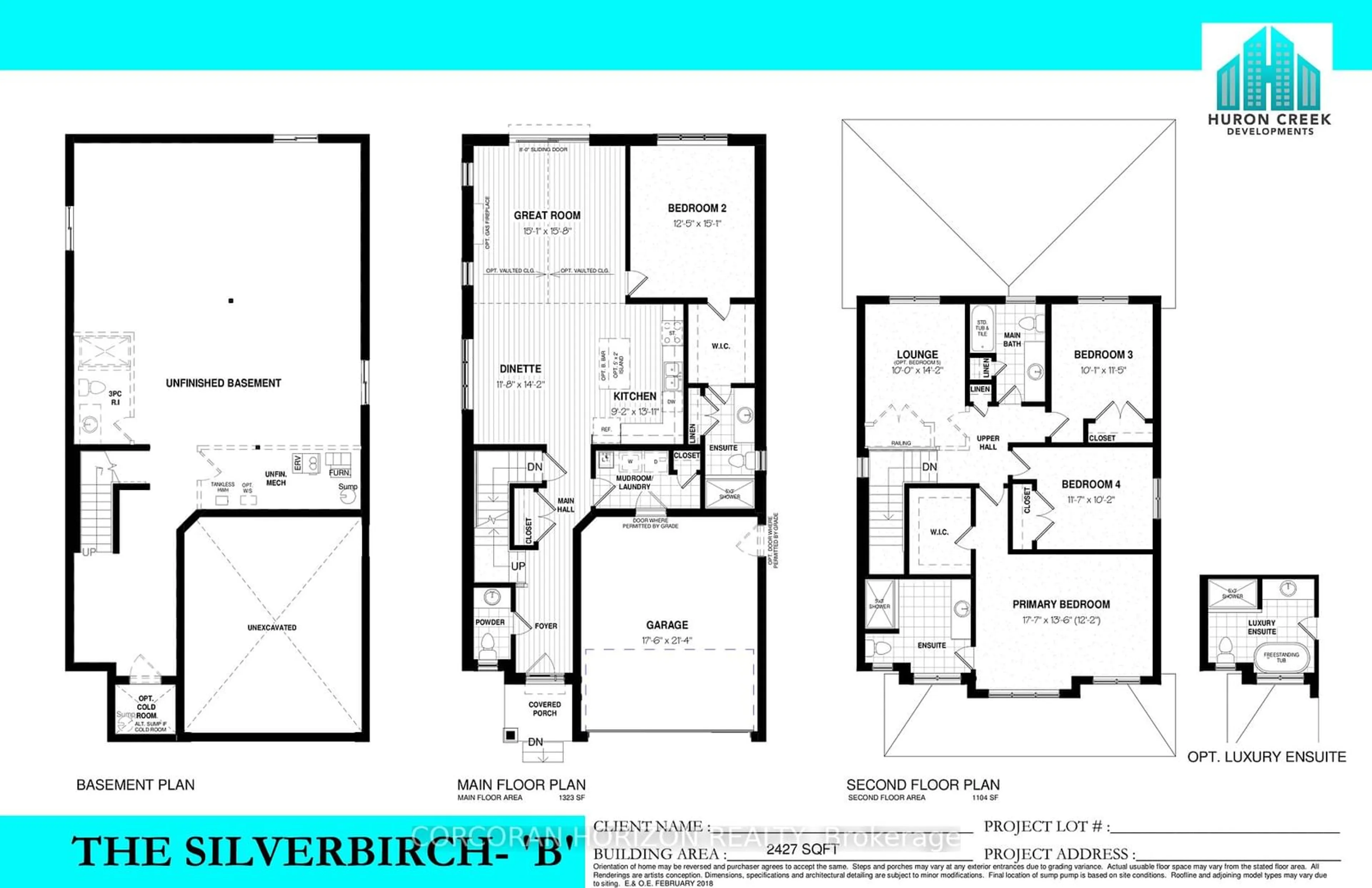 Floor plan for 160 Newman Dr #Lot 58, Cambridge Ontario N1S 5B4