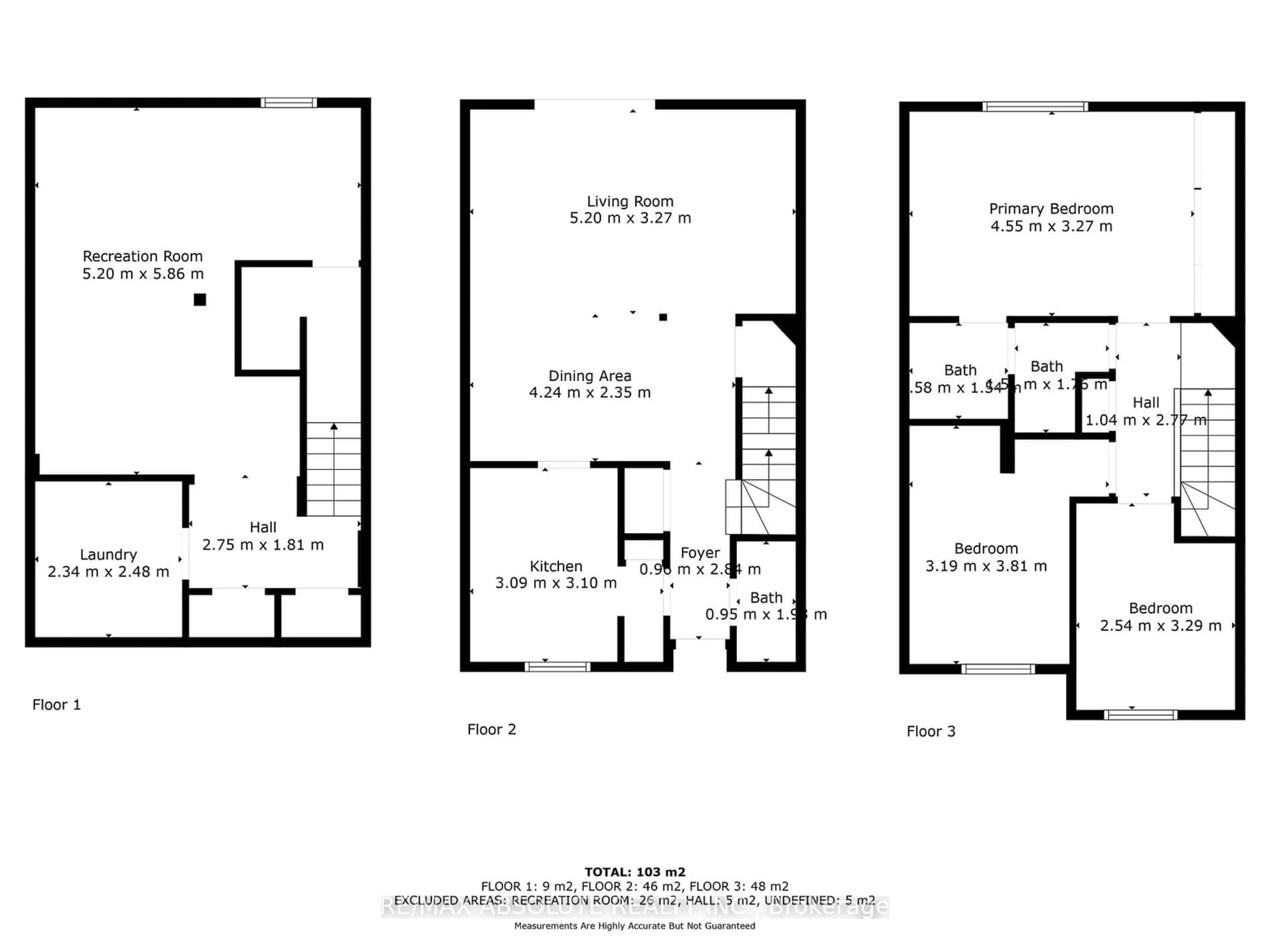 Floor plan for 6138 Brookside Lane #14, Orleans - Convent Glen and Area Ontario K1C 2K7