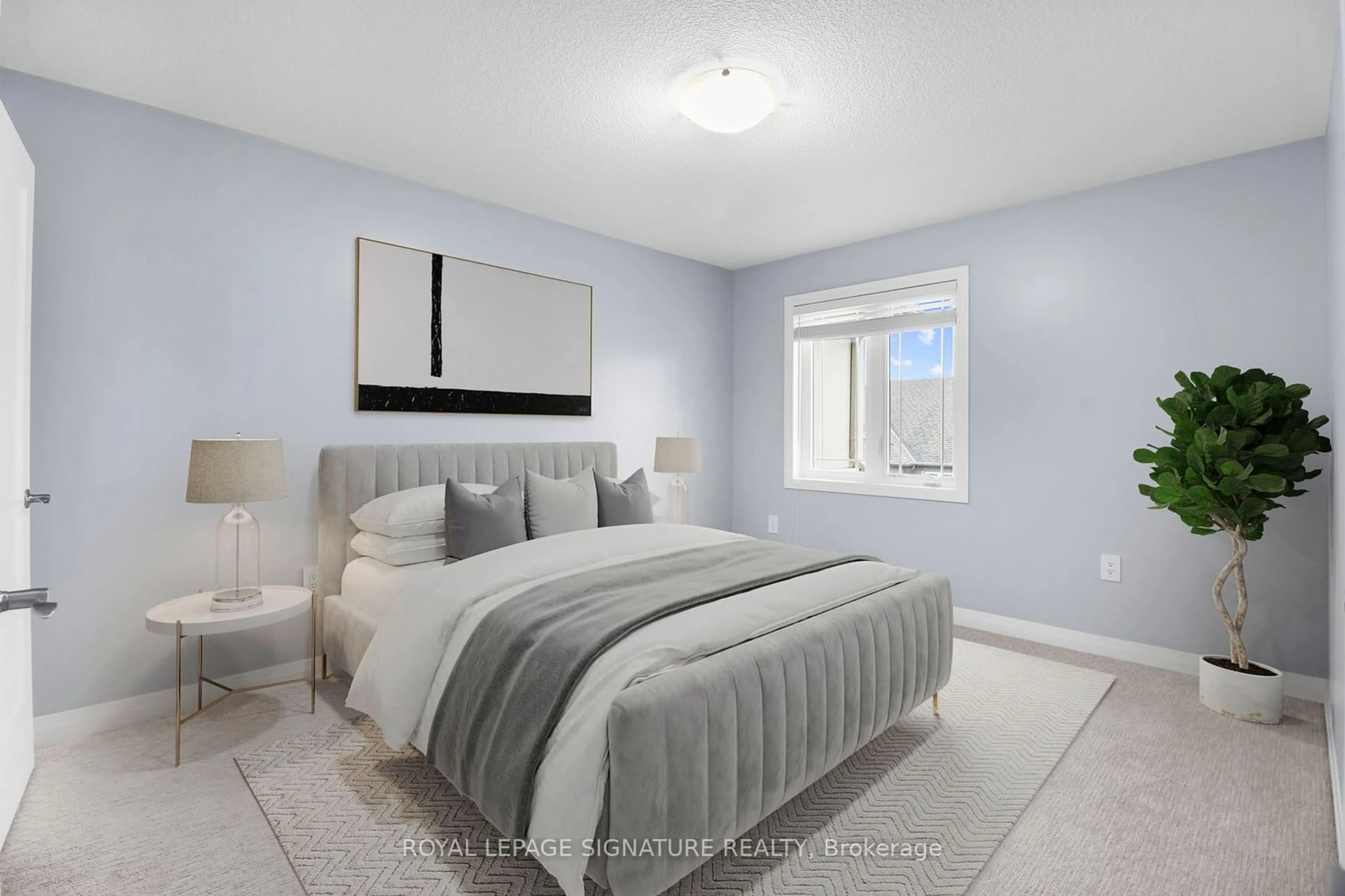 Bedroom with bed, unknown for 17 Laguna Village Cres, Hamilton Ontario L8M 3M7