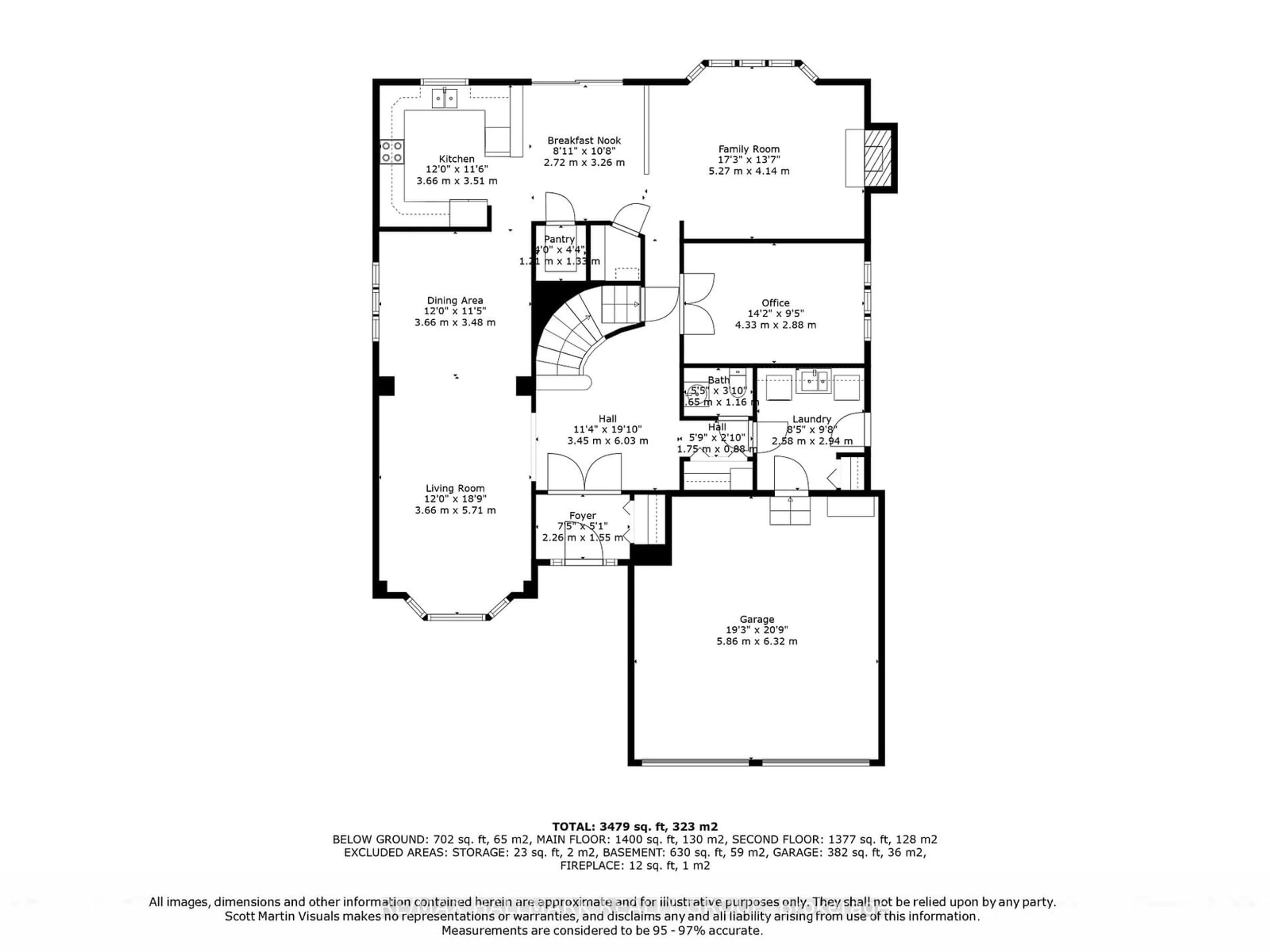 Floor plan for 29 Keys Way, Hunt Club - South Keys and Area Ontario K1G 4M3