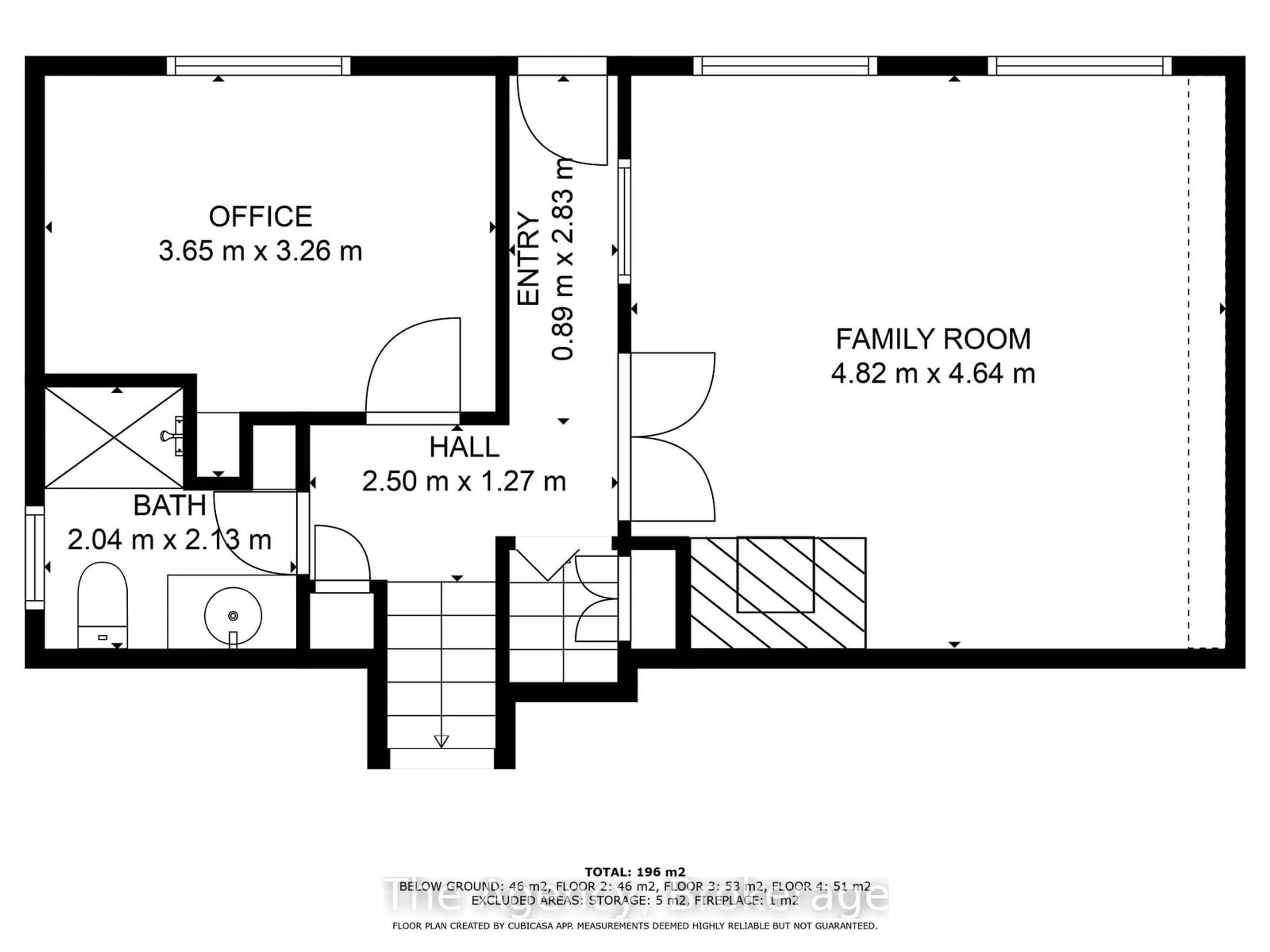 Floor plan for 8 St Louis Pl, St. Catharines Ontario L2M 1K2