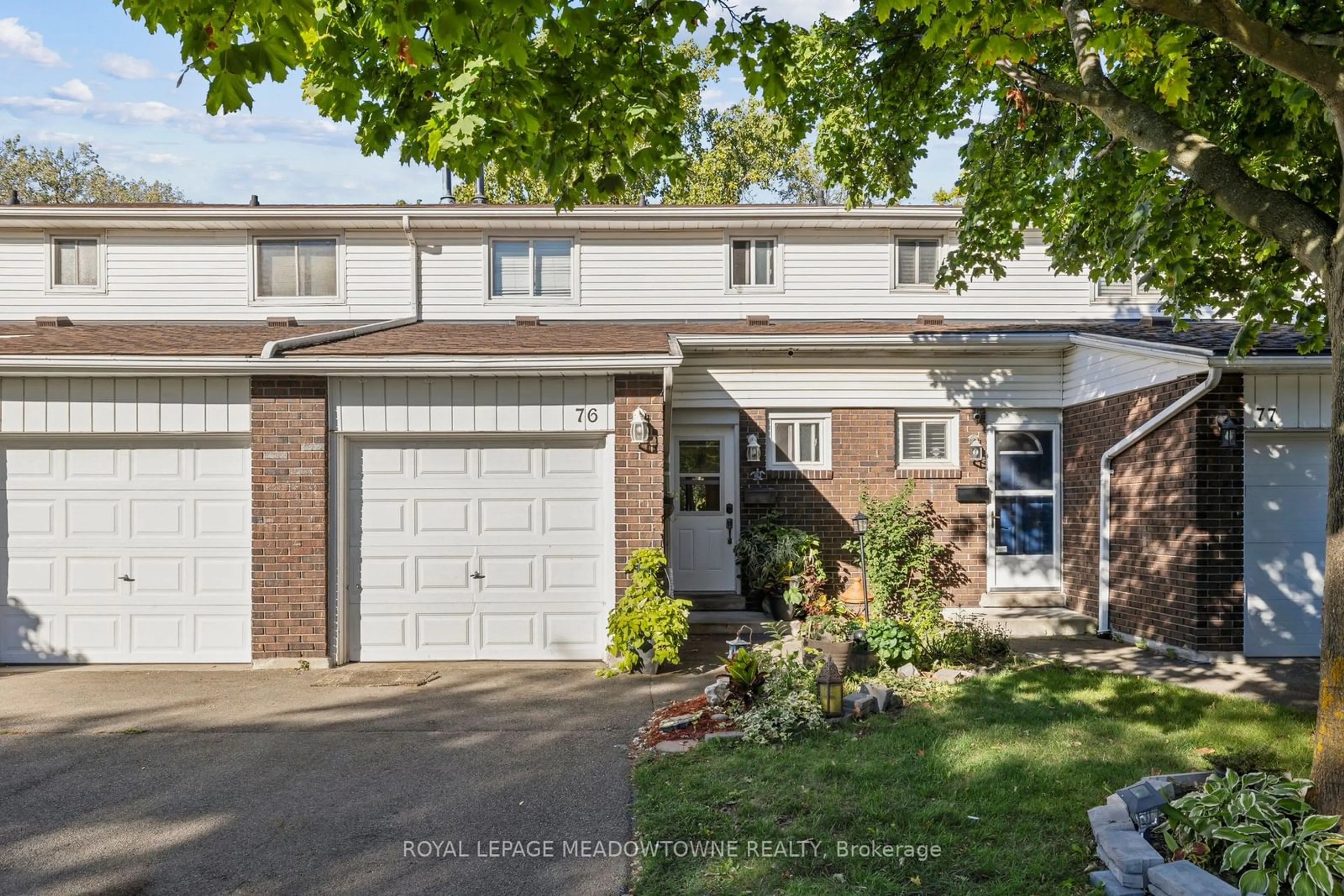 Home with brick exterior material, street for 100 Quigley Rd #76, Hamilton Ontario L8K 6J1