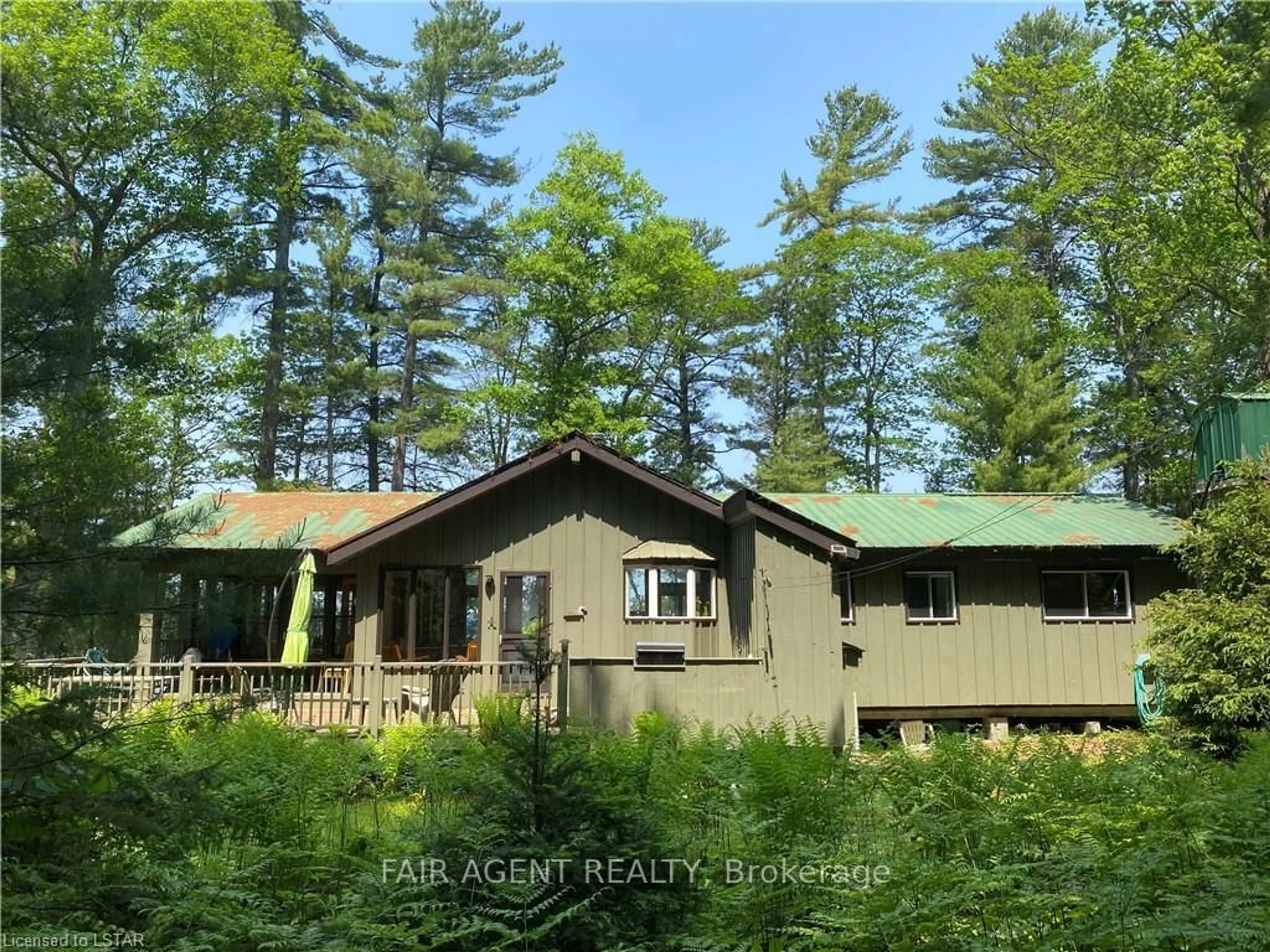 Home with vinyl exterior material, forest/trees view for LT25 SANDY ISLAND, West Nipissing Ontario P0H 2G0